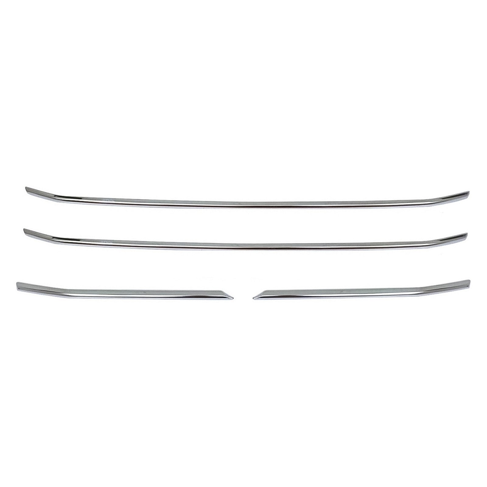 4 Pcs Chrome Front Grill Trim Cover Stainless Steel For Ford Transit Mk8 2019-On