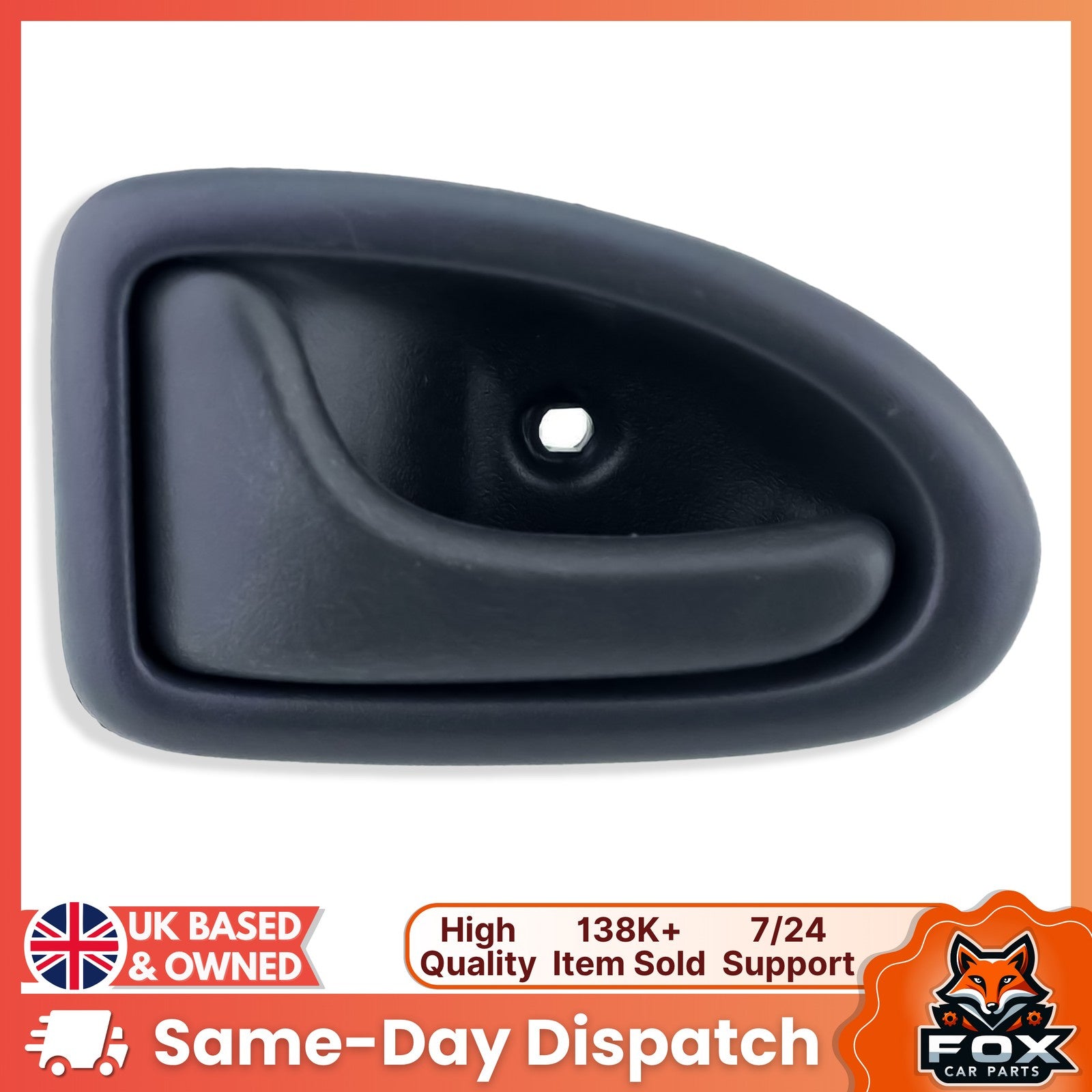 Grey Interior Door Handle Left Hand Side For Opel Vauxhall Vivaro 1996 2010