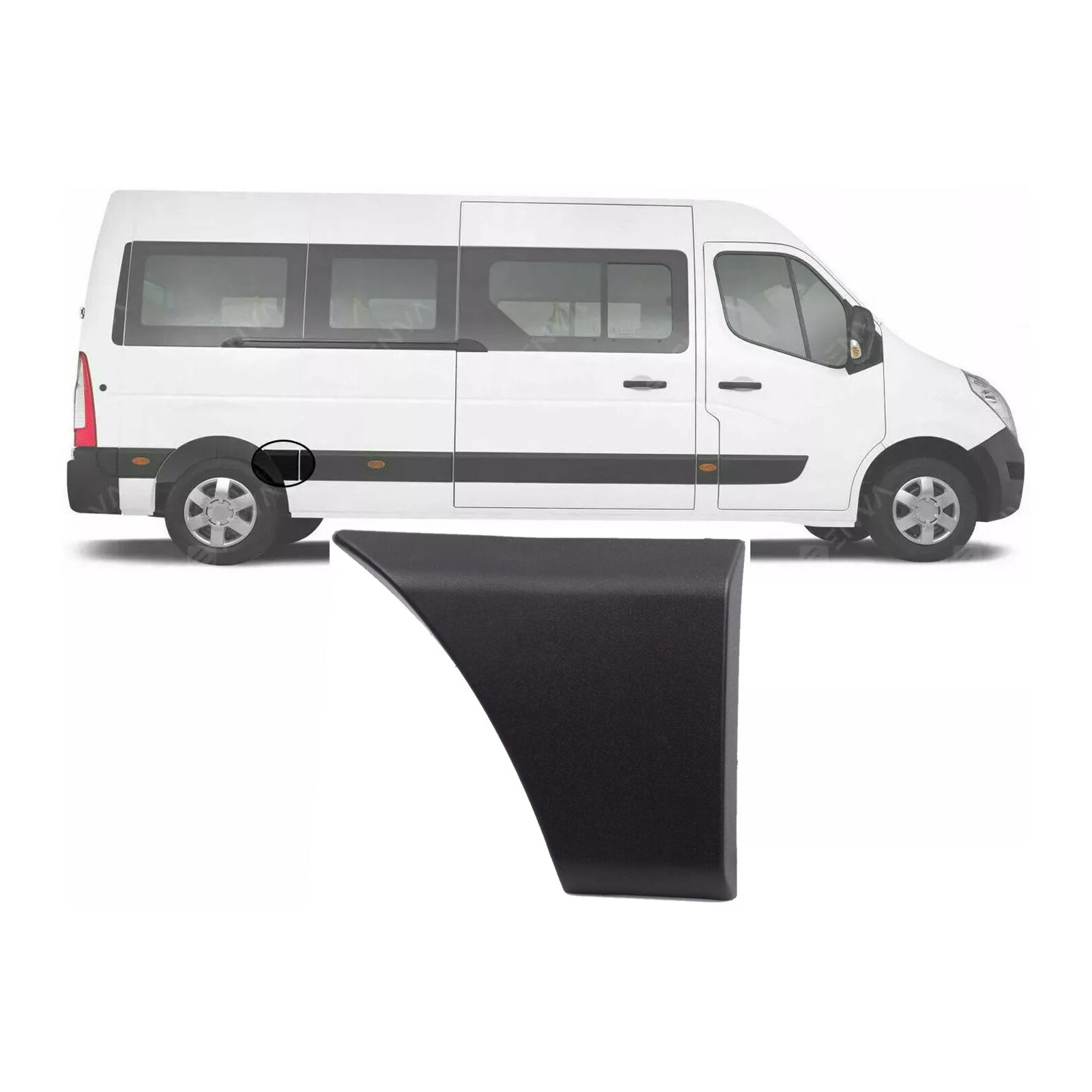For Renault Master Mk3 Rear Right Side Door Moulding Trim Strip Panel 768F30004R