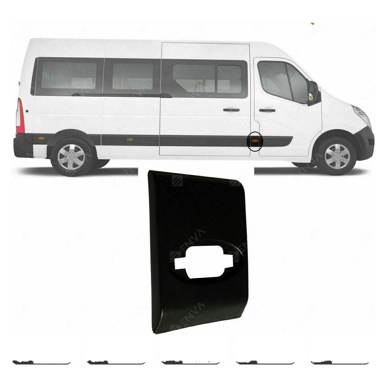 For Vauxhall Opel Movano 10 16 Side Moulding Strip Front Panel Right Or Left