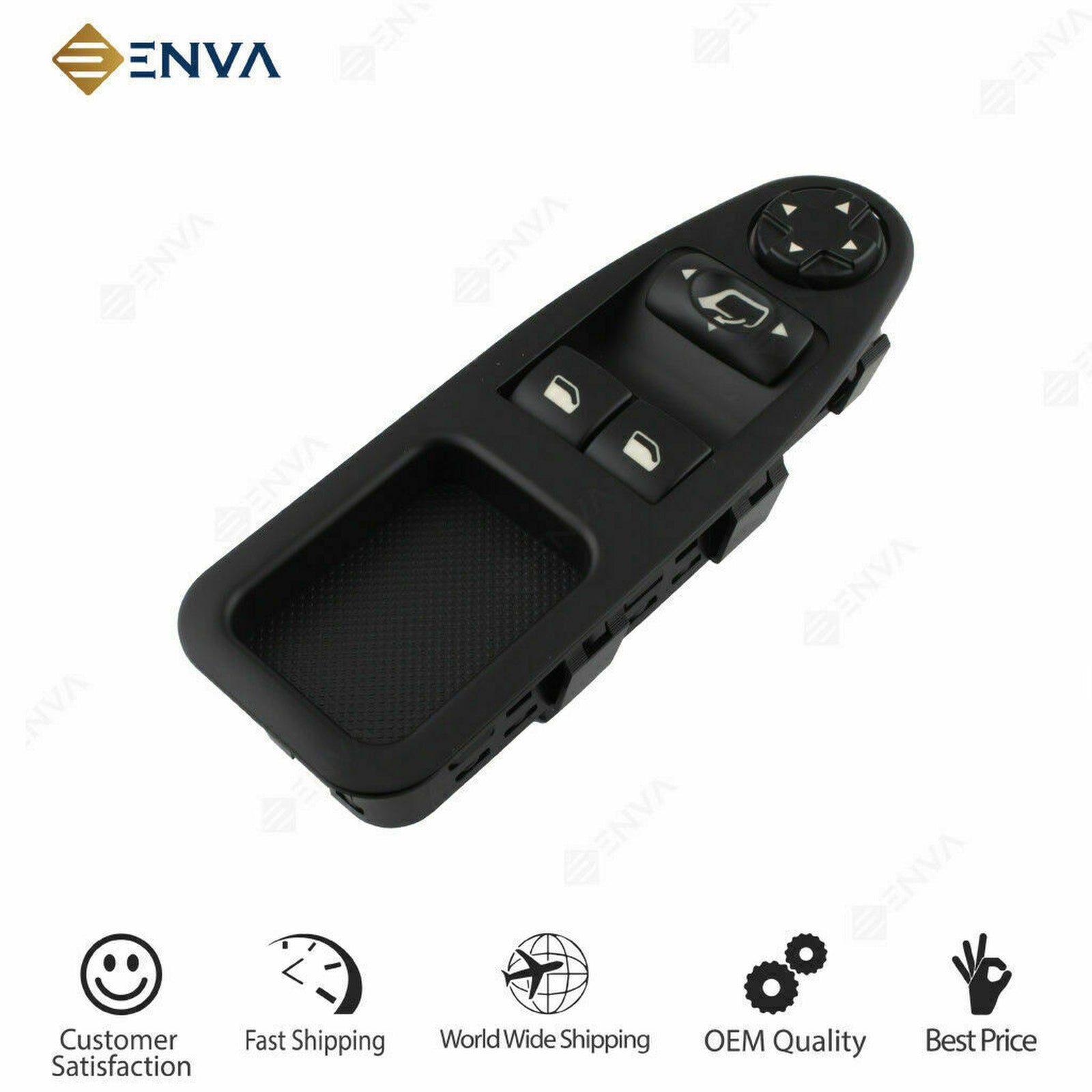 Electric Window Switch For Fiat Scudo, Citroen Dispatch, Peugeot Expert 6554Zj