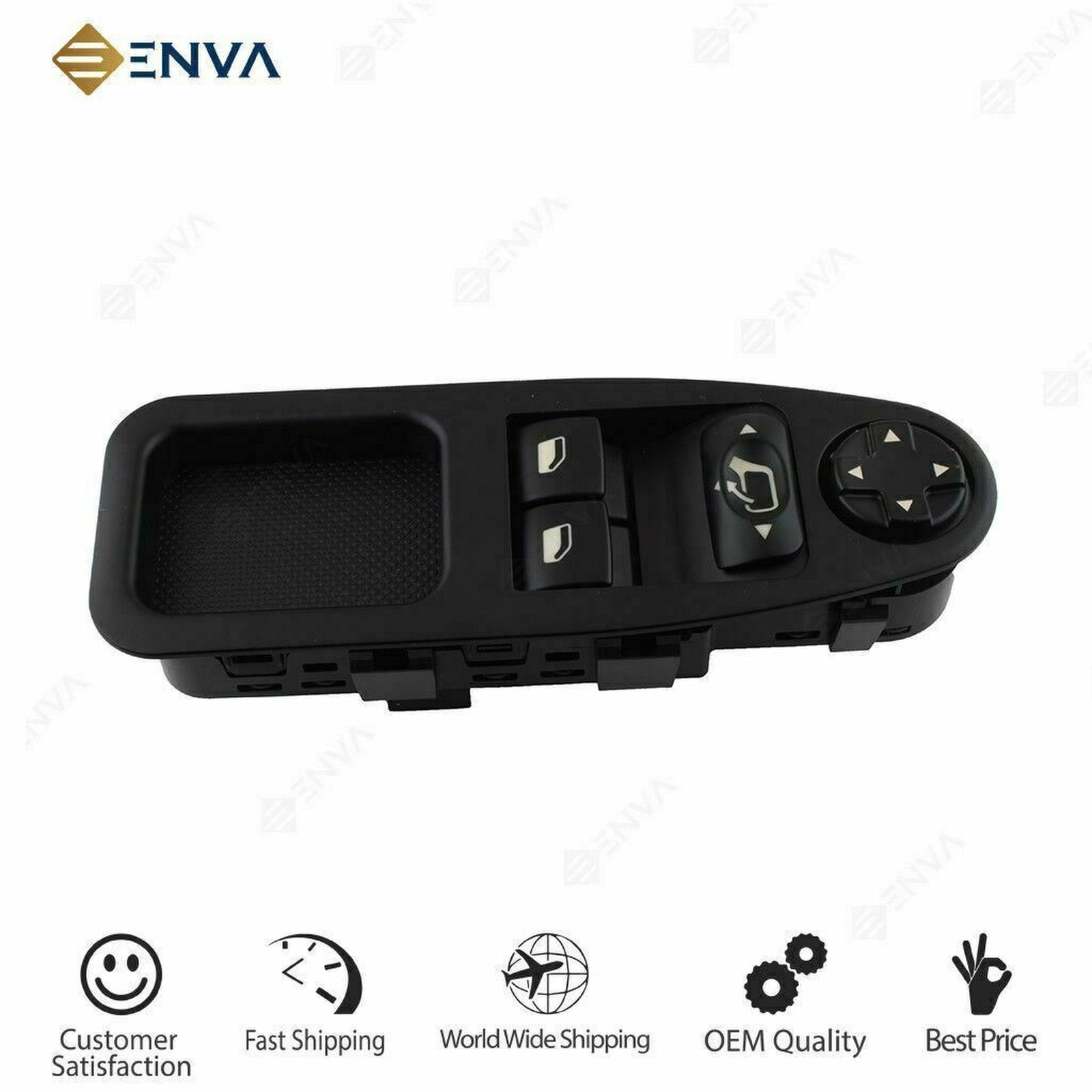 Electric Window Switch for Fiat Scudo, Citroen Dispatch, Peugeot Expert 6554ZJ