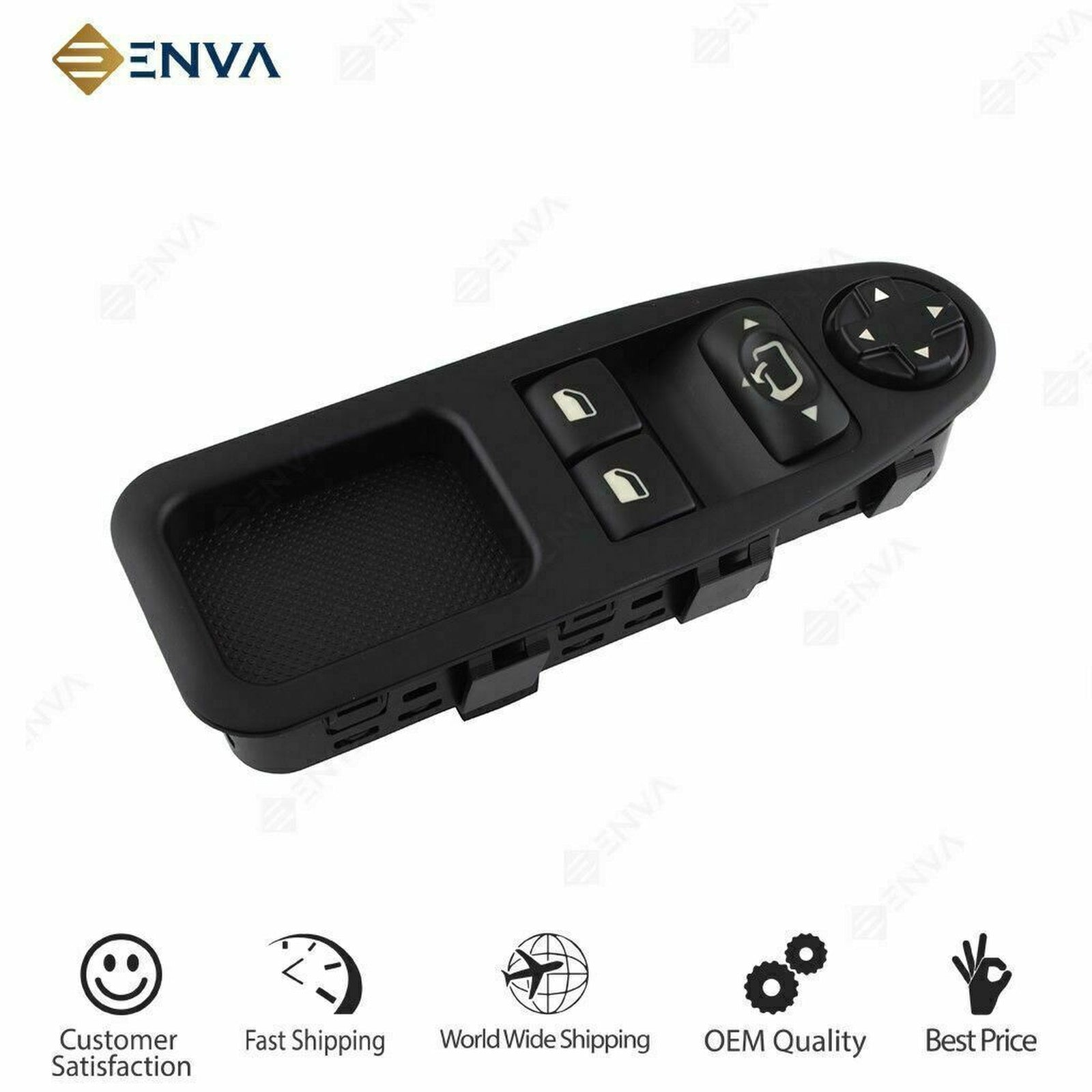 Electric Window Switch for Fiat Scudo, Citroen Dispatch, Peugeot Expert 6554ZJ