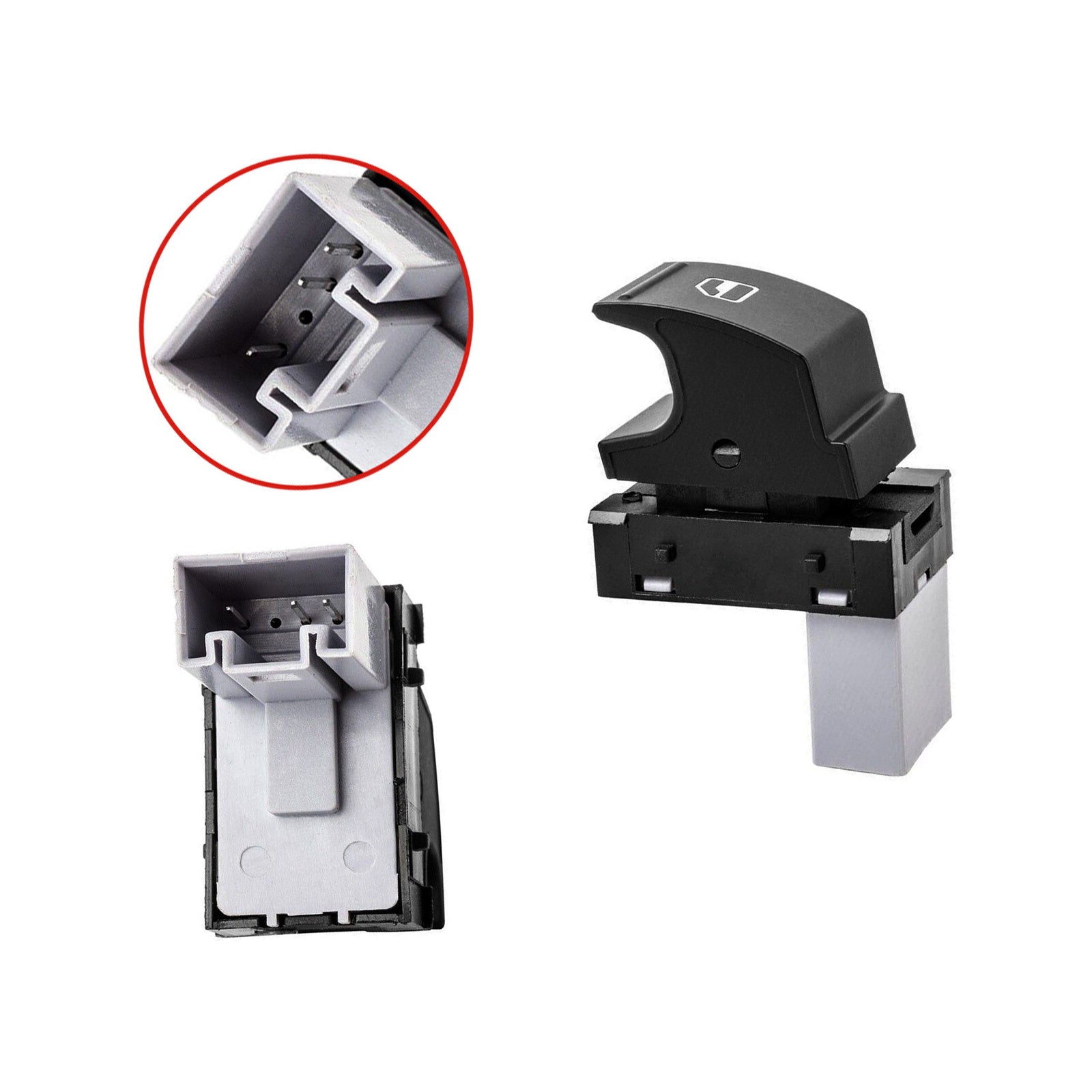 Single Electric Window Control Switch for VW Touran 2003 --2010