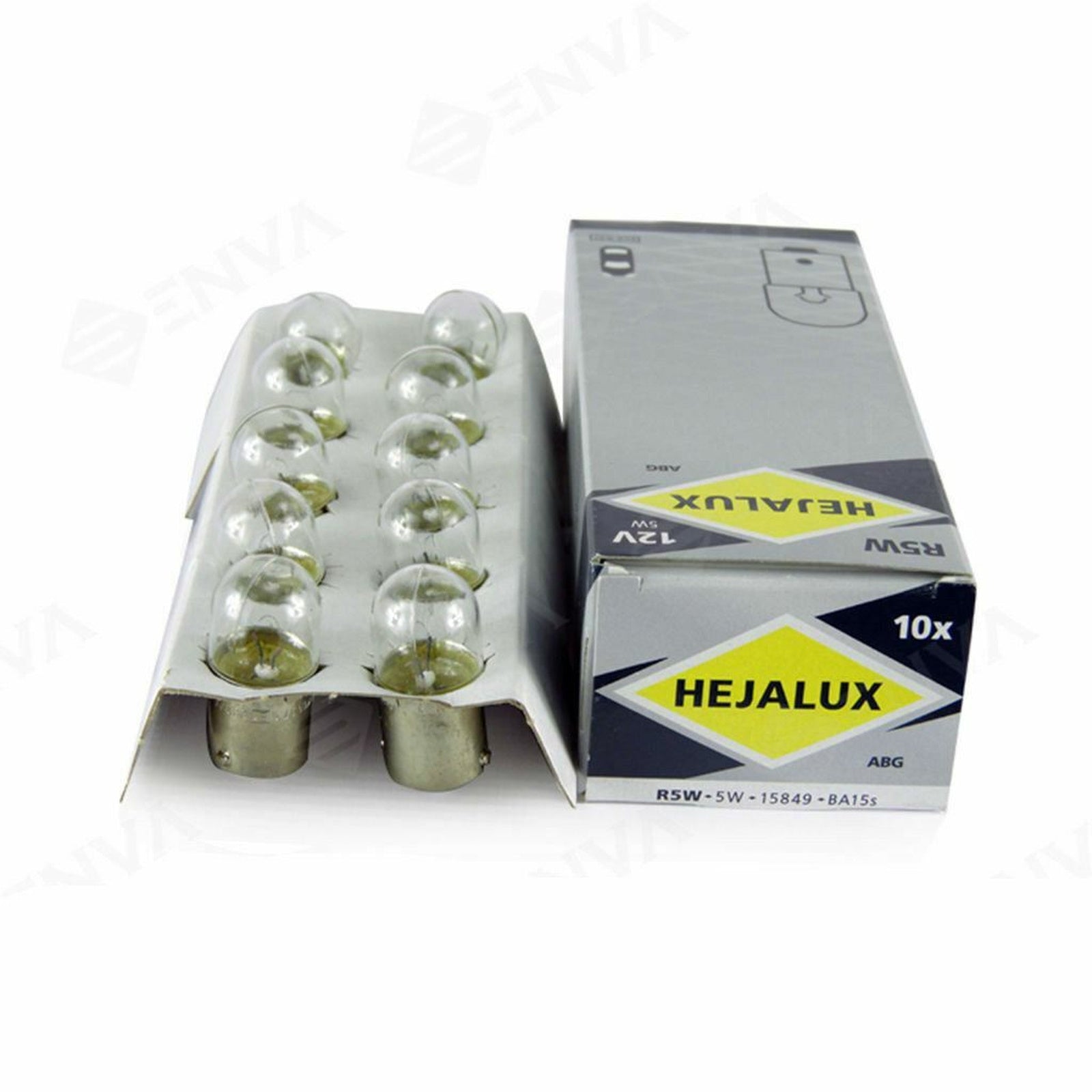 12v R5W BA15s 5w Clear Bulbs 5W15849 x10