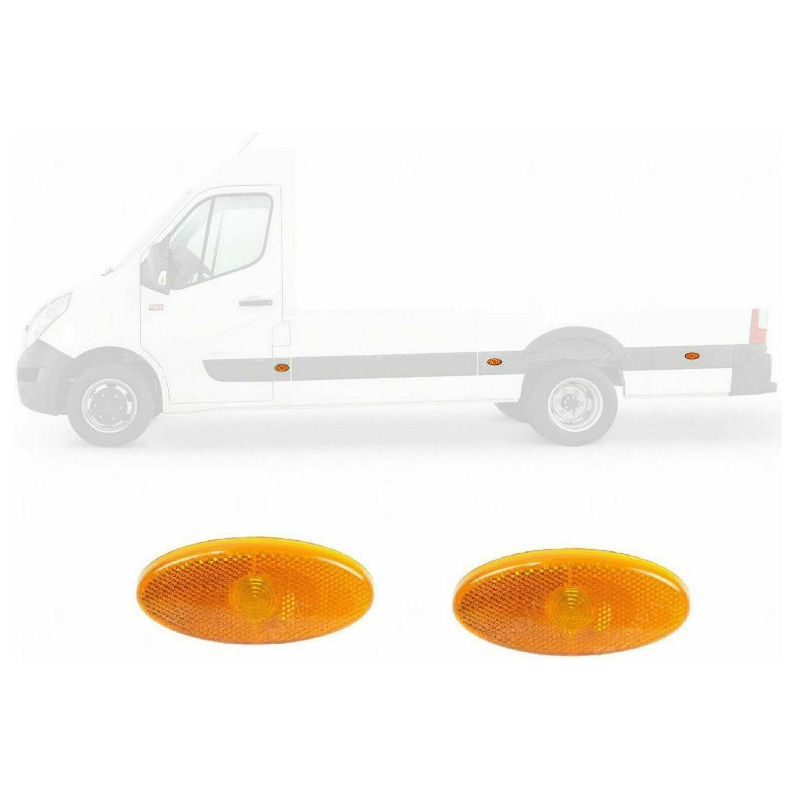 Right Or Left Side Side Marker Lamp Pair 2X For Opel Vauxhall Movano 2010 2016