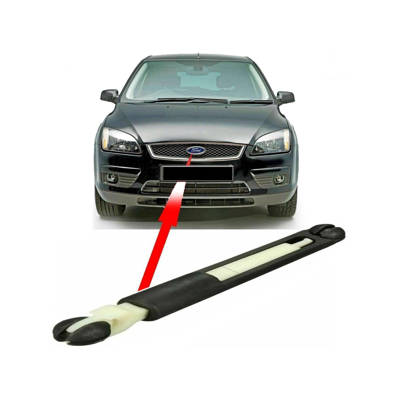 Bonnet Hood Lock Latch Repair Kit Tie Rod For Ford Focus Mk2 2004 201 1343577