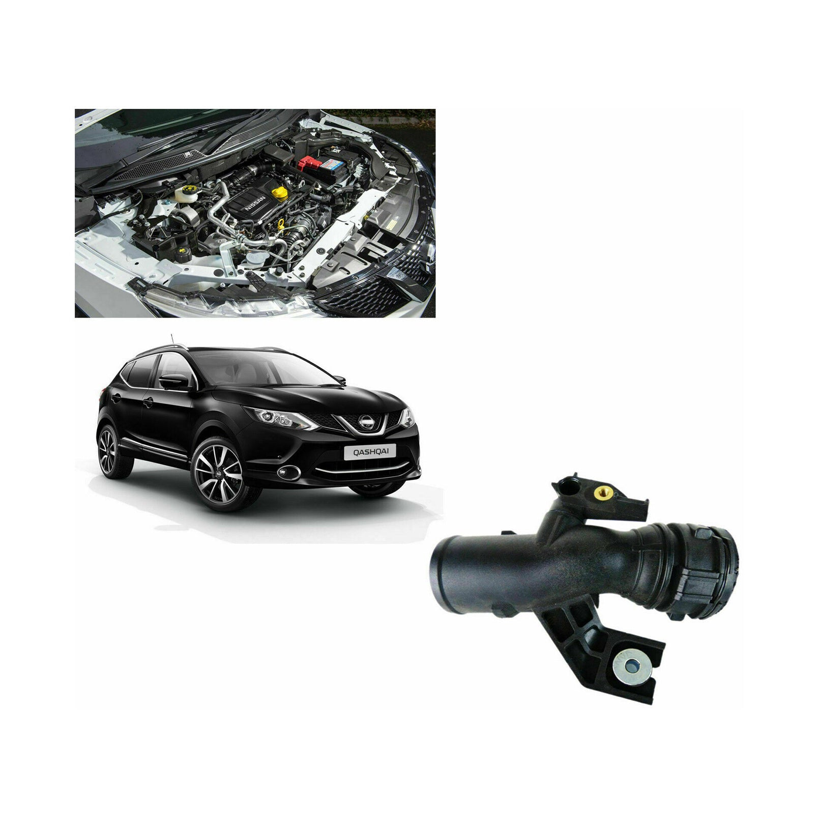 For Nissan Qashqai 1.5 Diesel Air Intake Intercooler Turbo Pipe Tube 14460Bb30A