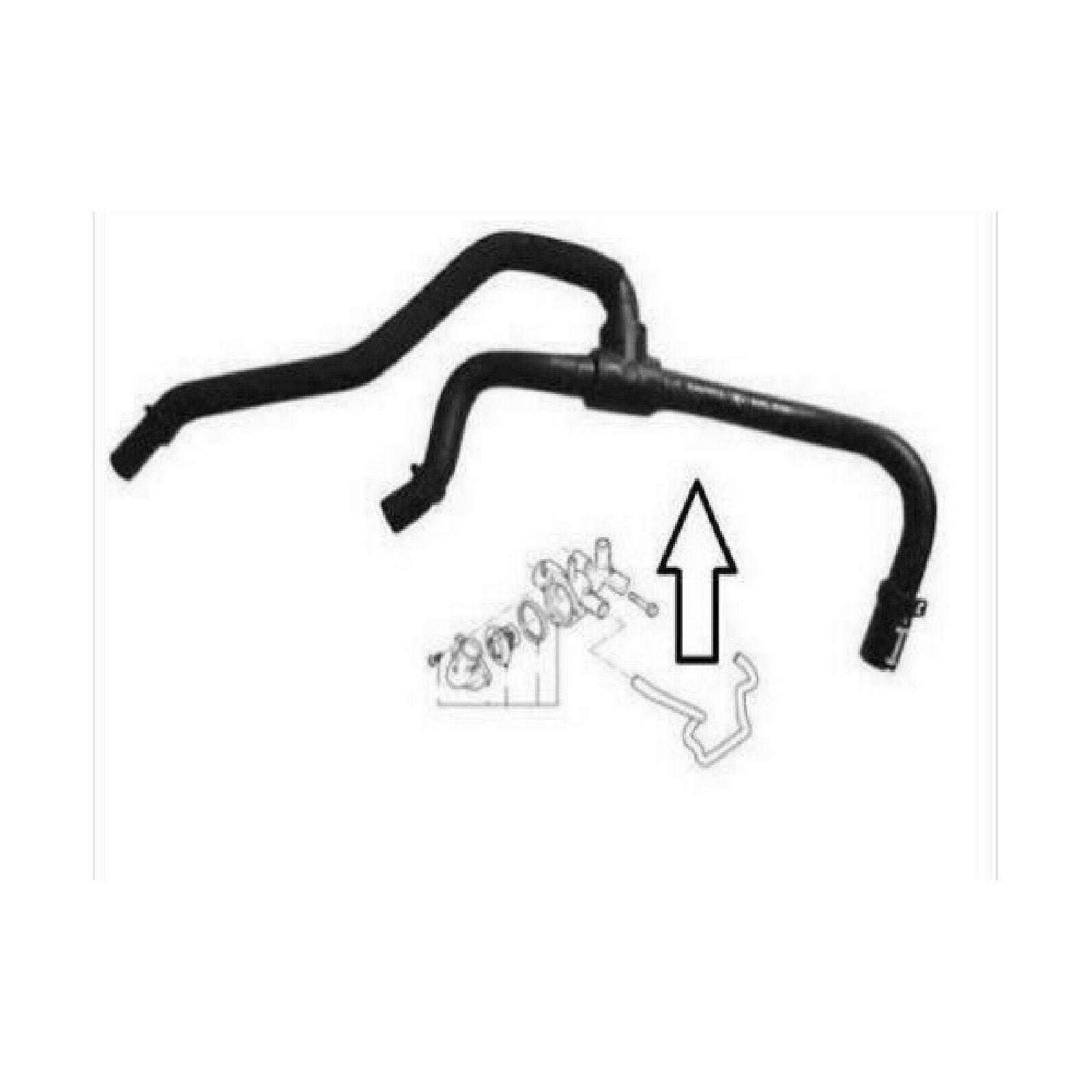 Ford Transit 2.4 TDCI 2006-2014 Heater Water Exchange Hose YC159Y438CB 4164703