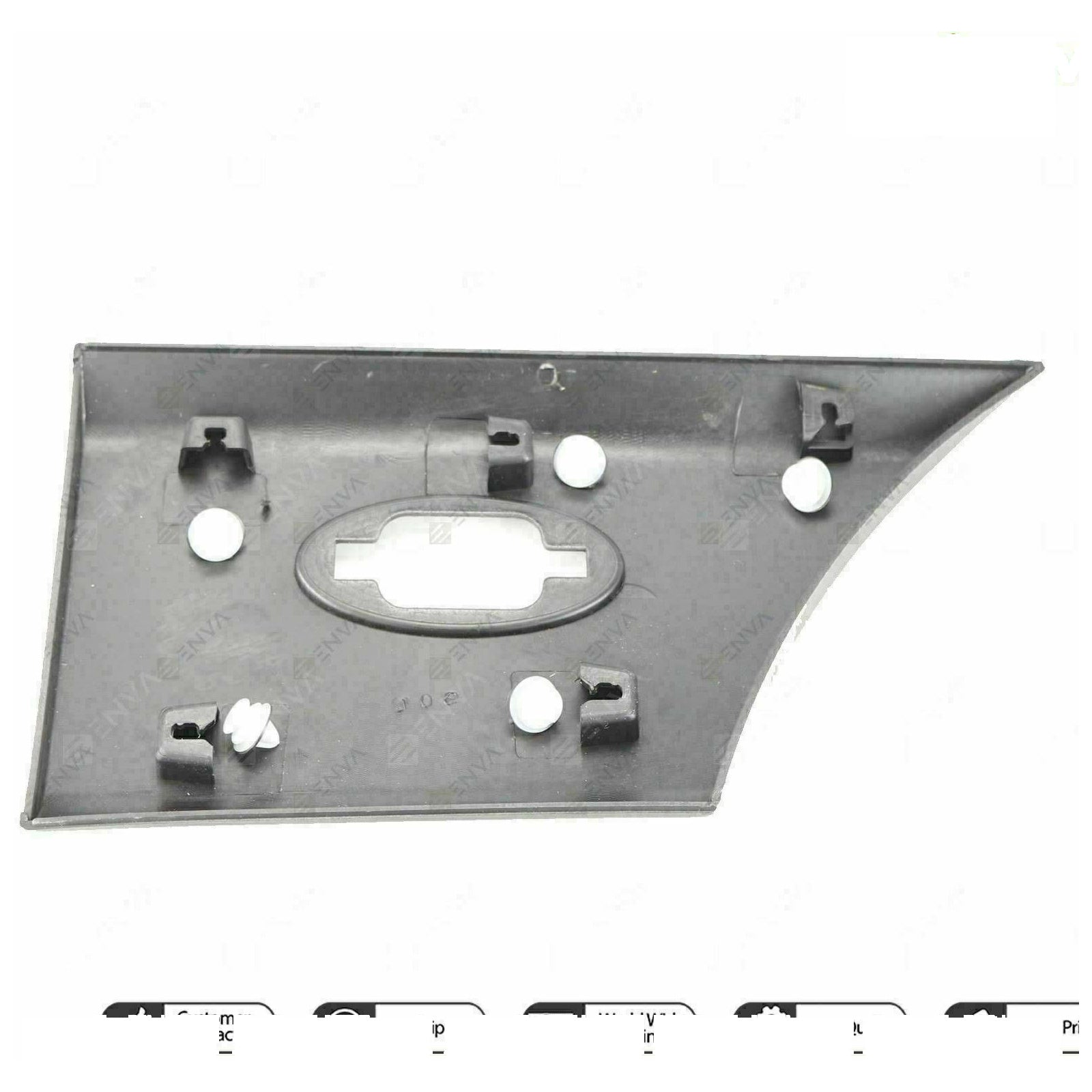 For Renault Master MK3 Side Trim Moulding Strip&Signal Lamp Rear Left 768F20007R