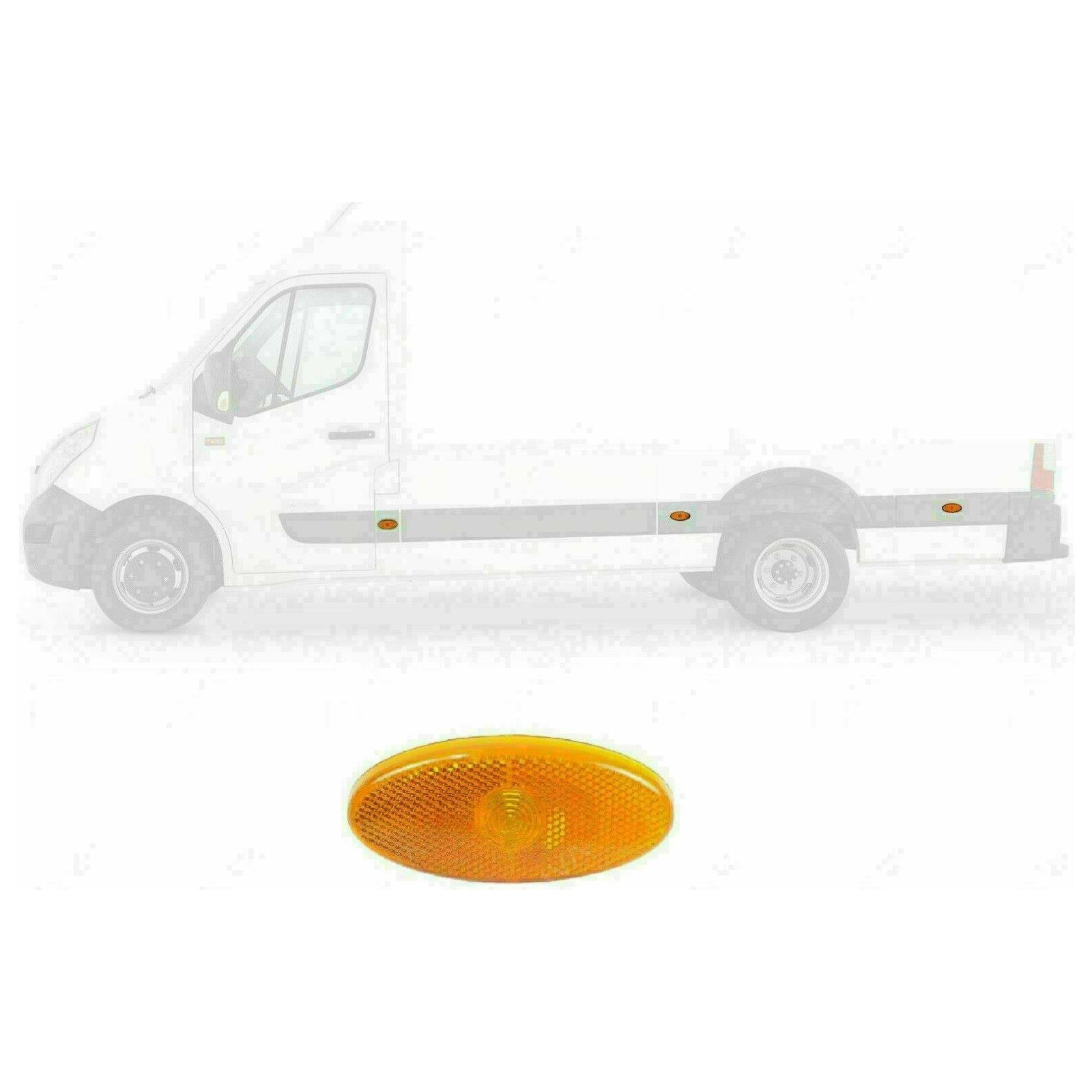 For Renault Master MK3 Side Trim Moulding Strip&Signal Lamp Rear Left 768F20007R