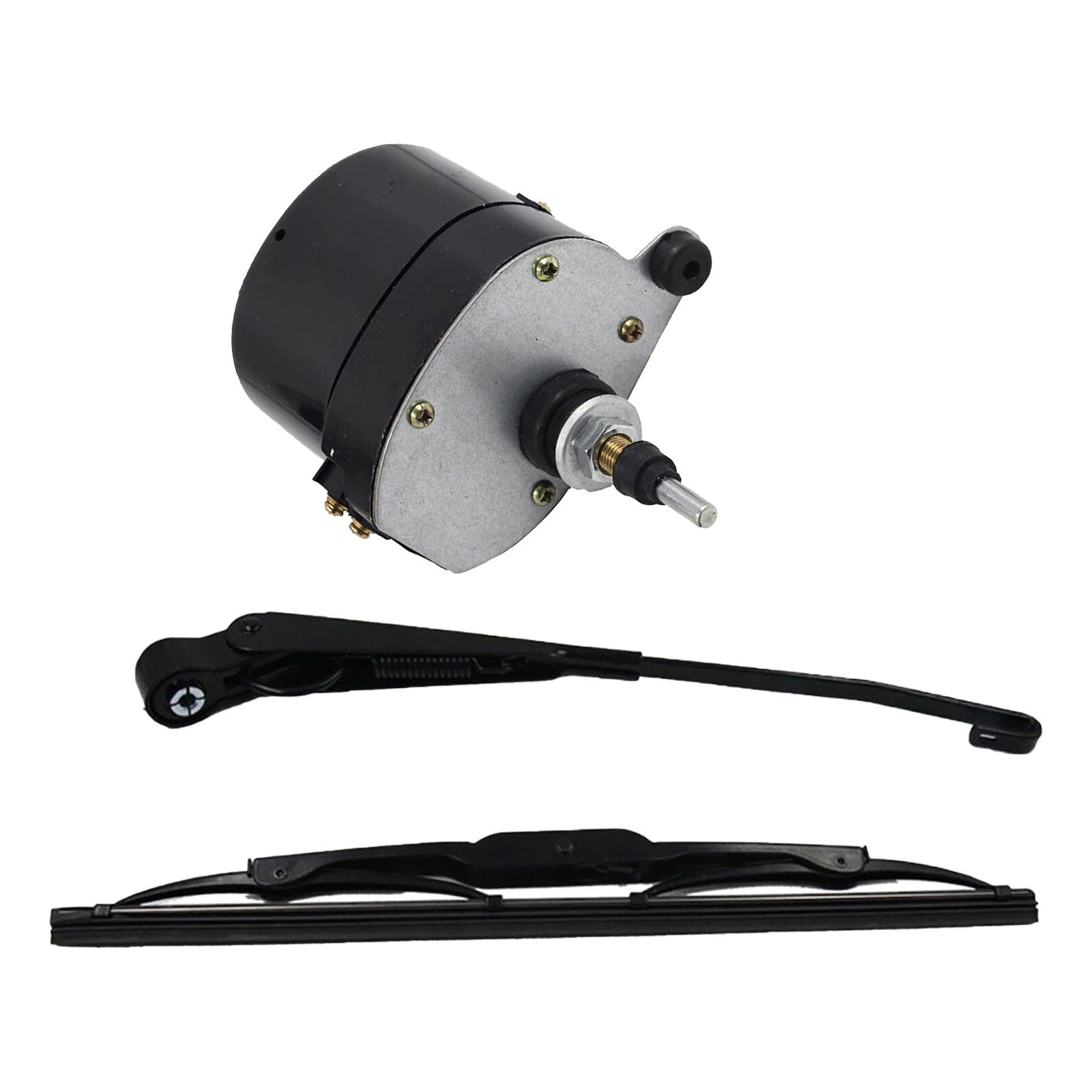 12V Universal Wiper Motor with Arm and Blade for Fishing Boat, ATV, UTV 01287358