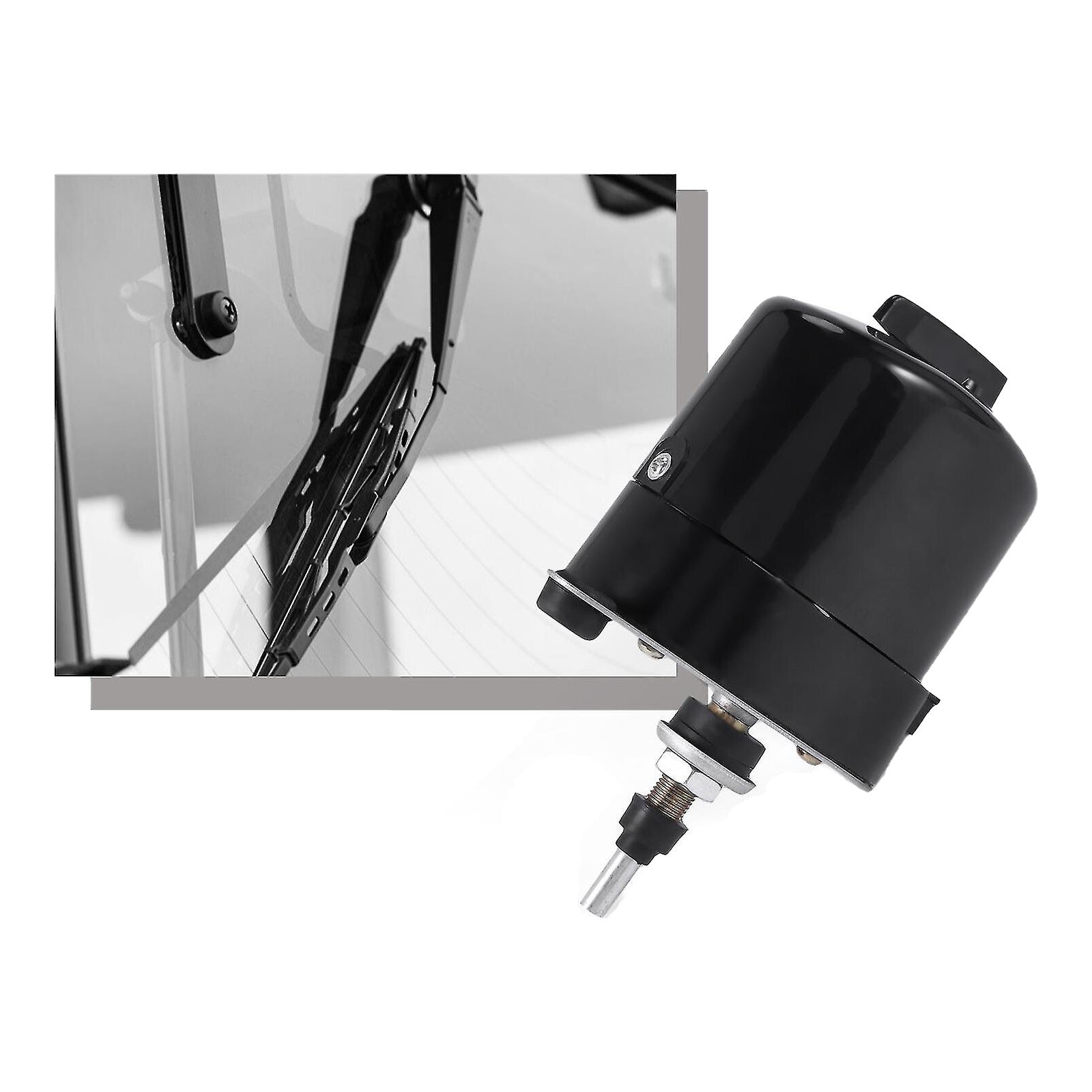 12V Universal Wiper Motor with Arm and Blade for Fishing Boat, ATV, UTV 01287358