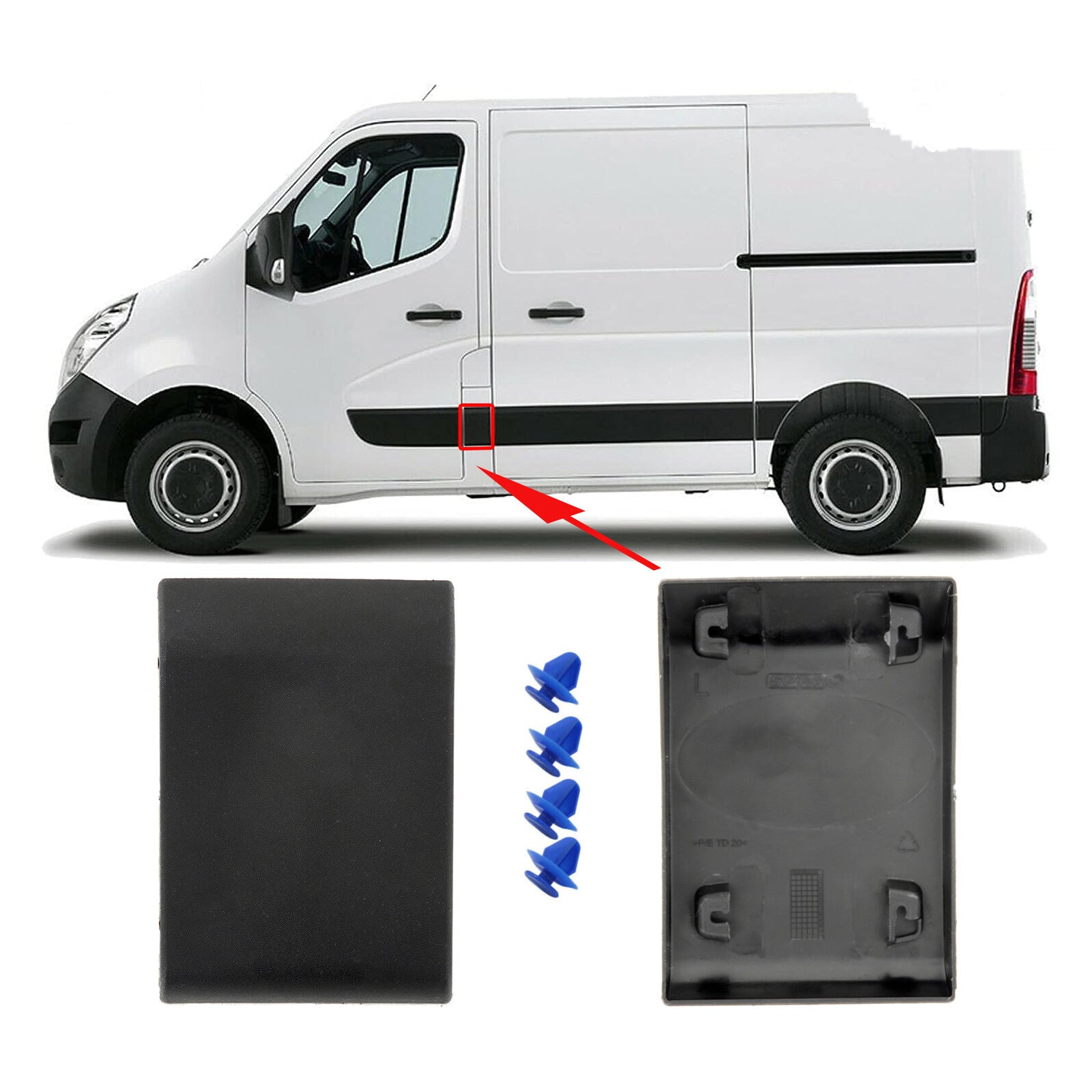 Left Central Trim Moulding Panel for Vauxhall Opel Movano 2010-2016 768190129R