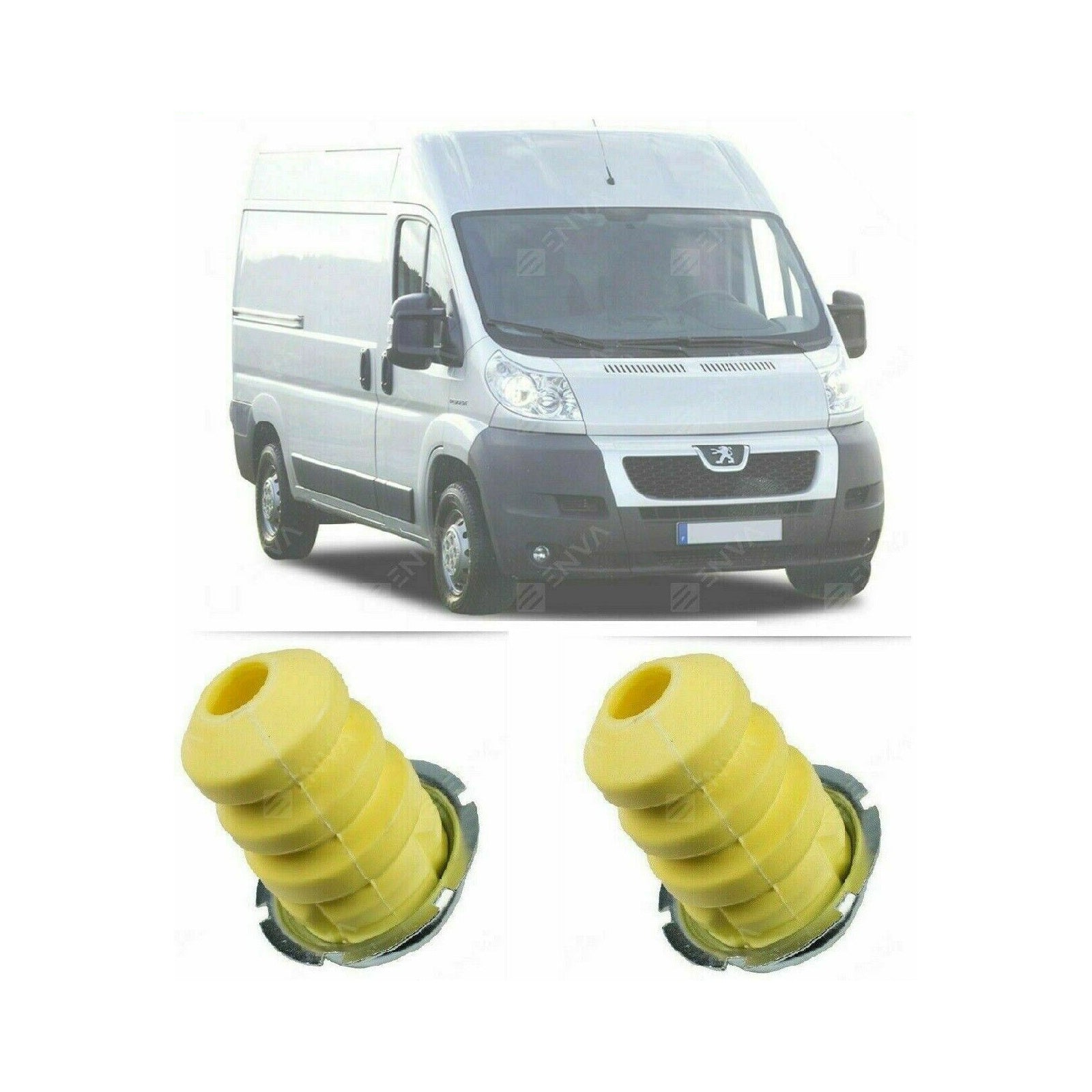 2X Rear Suspension Leaf Spring Bump Stop Rebound For Fiat Ducato 2006 On 5166.88