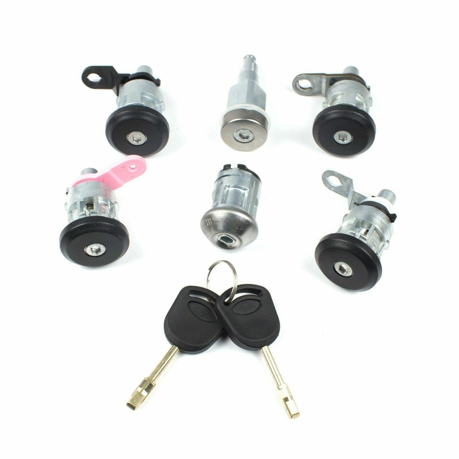 Complete Vehicle Lock Key Set for Ford Transit Tipper Truck 1992 - 2000 1074762