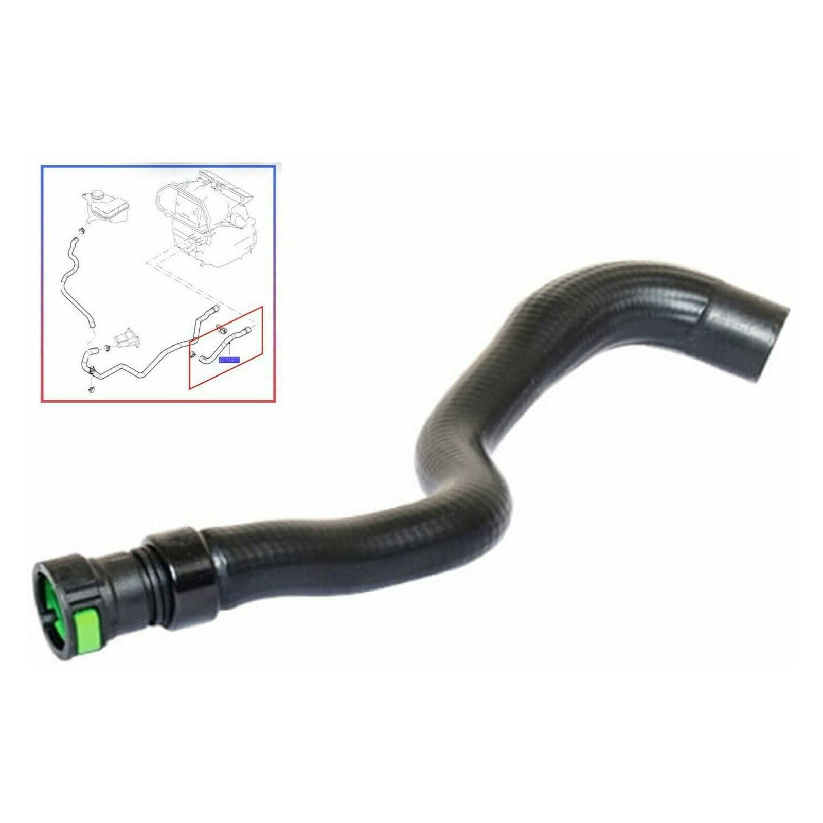 Ford Fiesta V MK5 (2001-08) Fusion Ju (2002-12) | Heater Water Hose Pipe-1547685