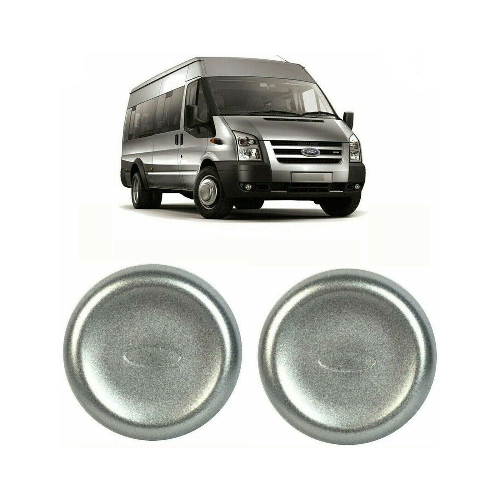 2X Front Rear Wheel Centre Caps Trims For Ford Transit Mk6 Mk7 Mk8 1573029