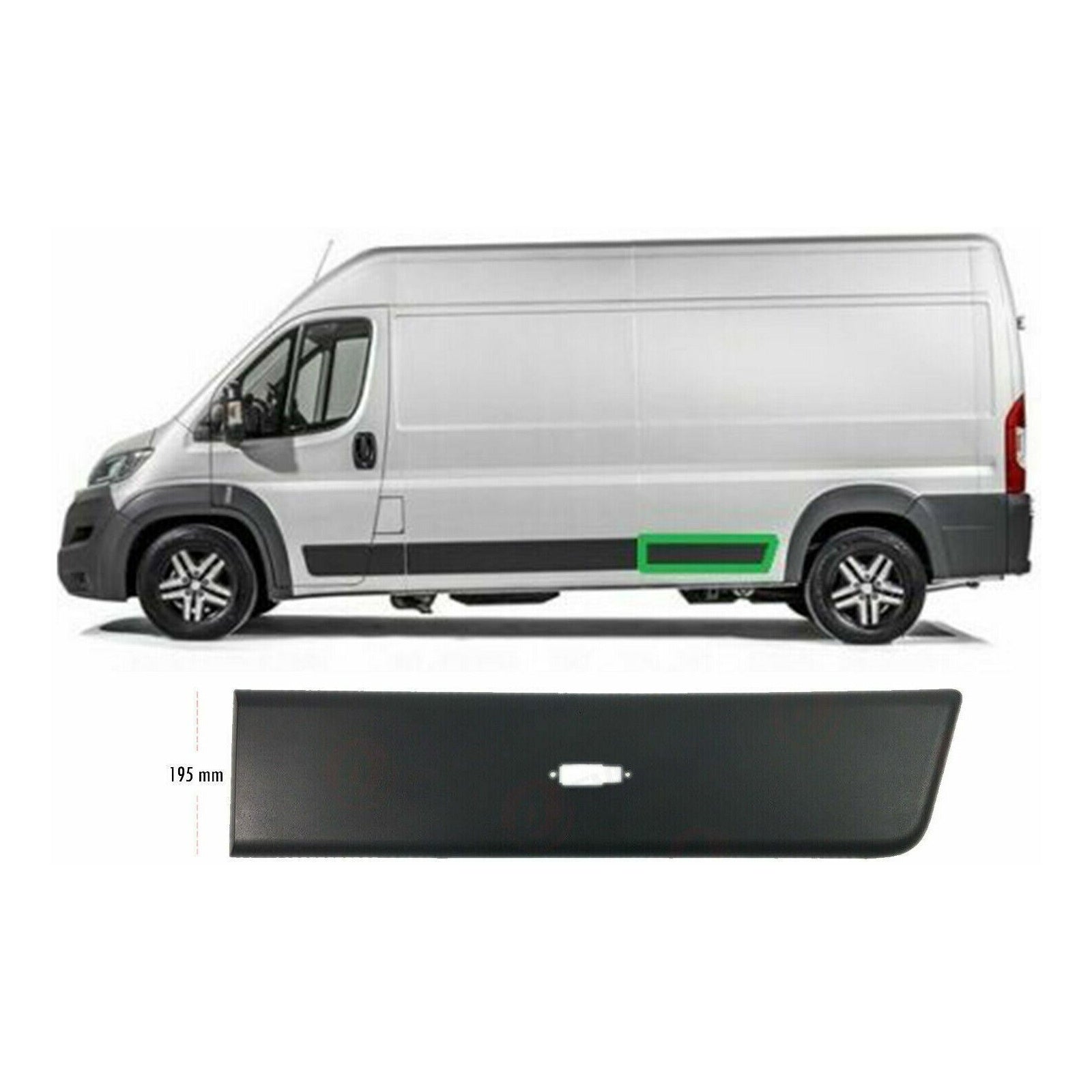 Rear Left Moulding Trim Panel For Peugeot Boxer Fiat Ducato Citroen 8547.Z1