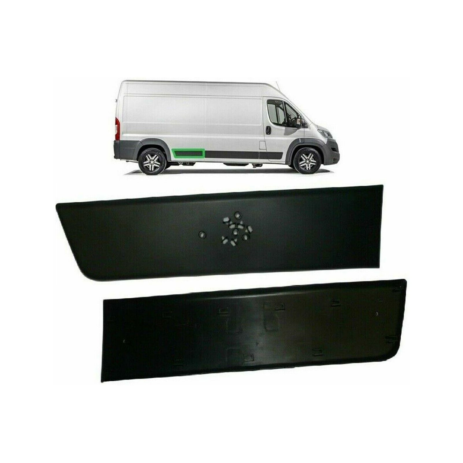 Rear Right Trim Moulding Panel LWB for Peugeot Boxer Citroen Relay Fiat Ducato
