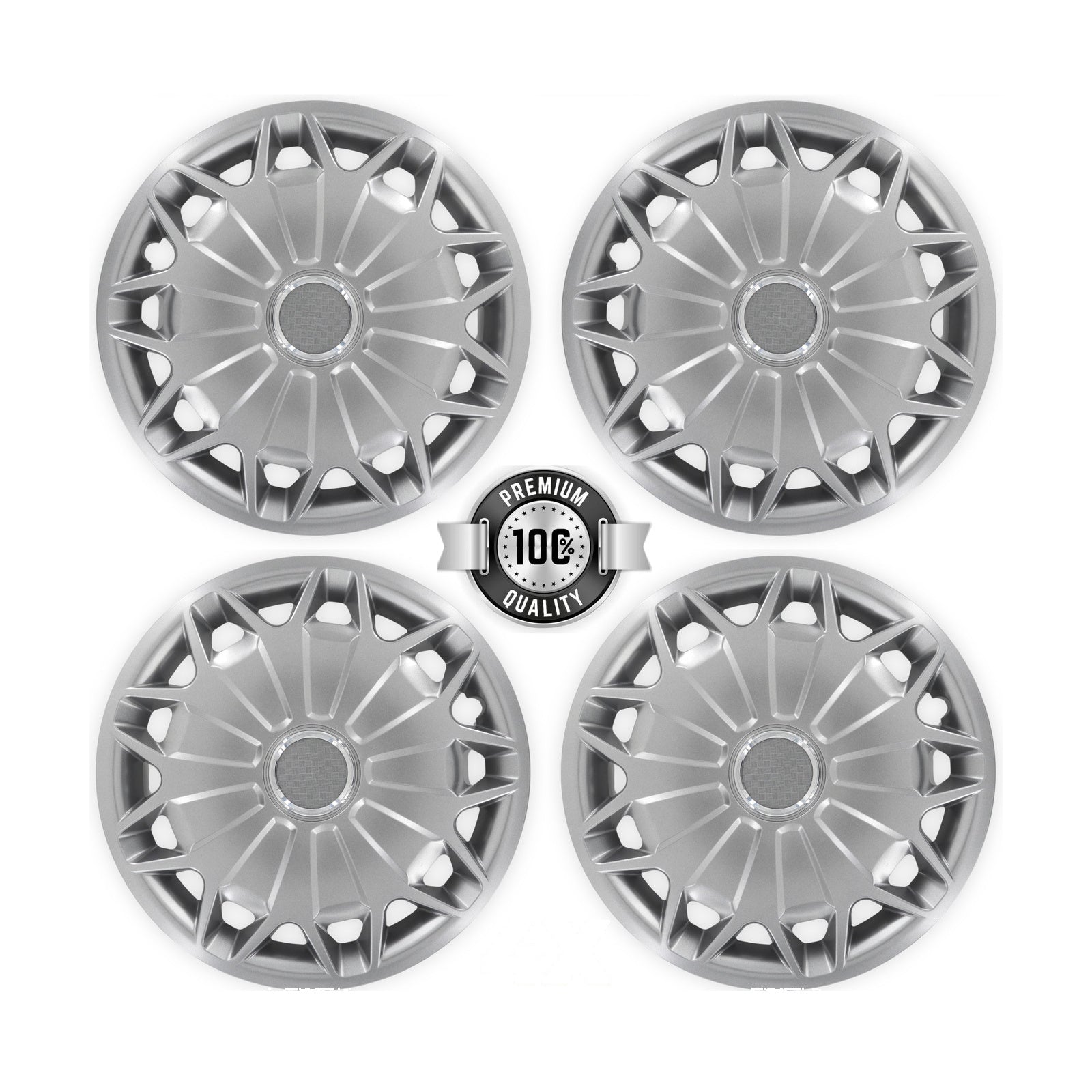For Ford Transit Mk8 Custom 4X 15 Inch Wheel Trim Hub Cap Cover 2014 On 2040065