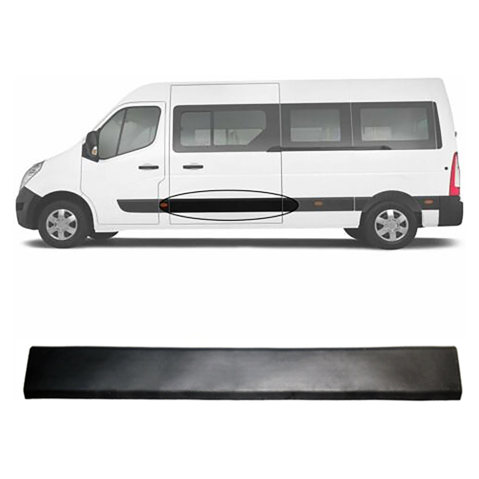 For Side Door Moulding Strip Panel Right or Left Opel Vauxhall Movano 2010-2016
