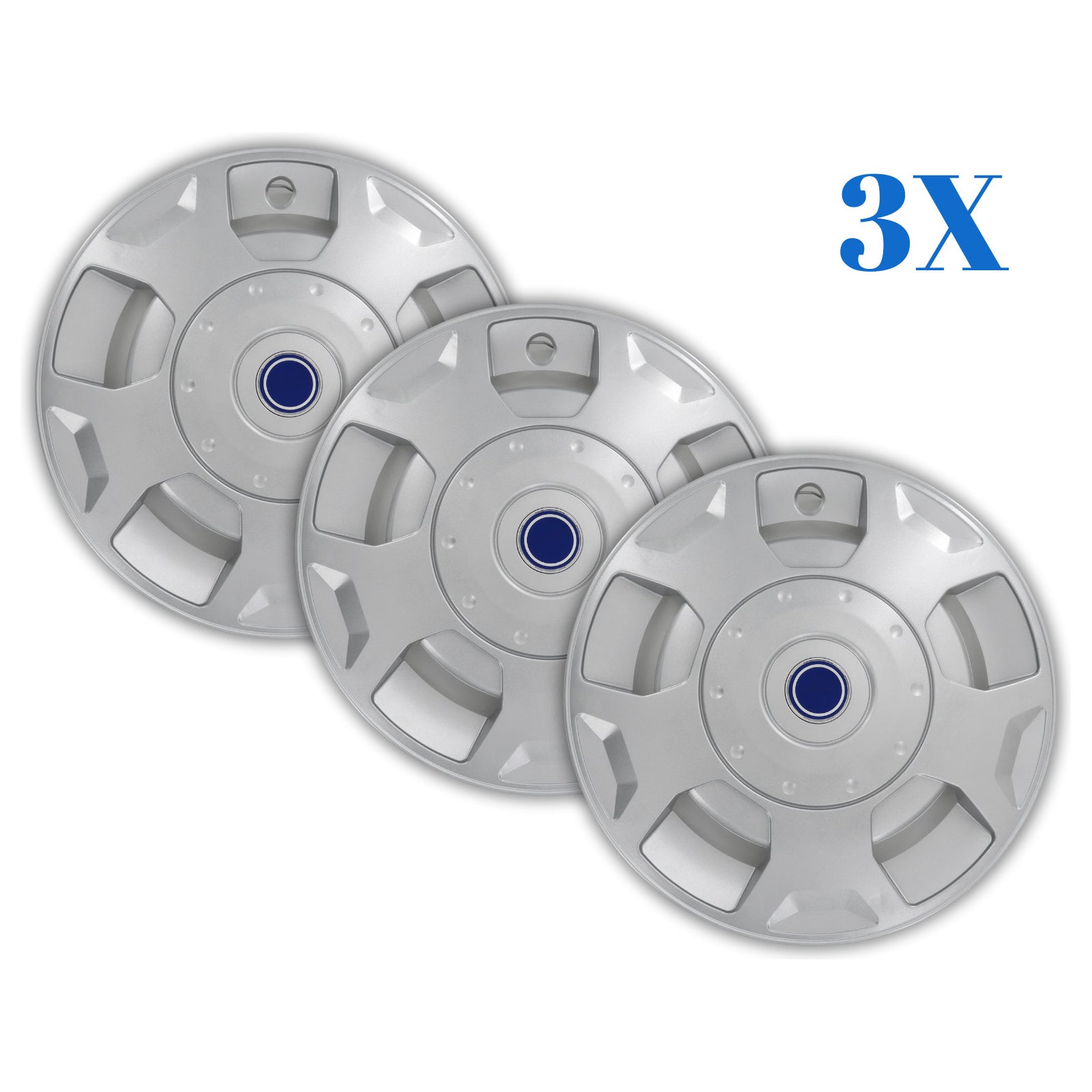 3X 16 Inch Wheel Trim Hub Cap Cover For Ford Transit Mk6 Mk7 2006 2014 1534795