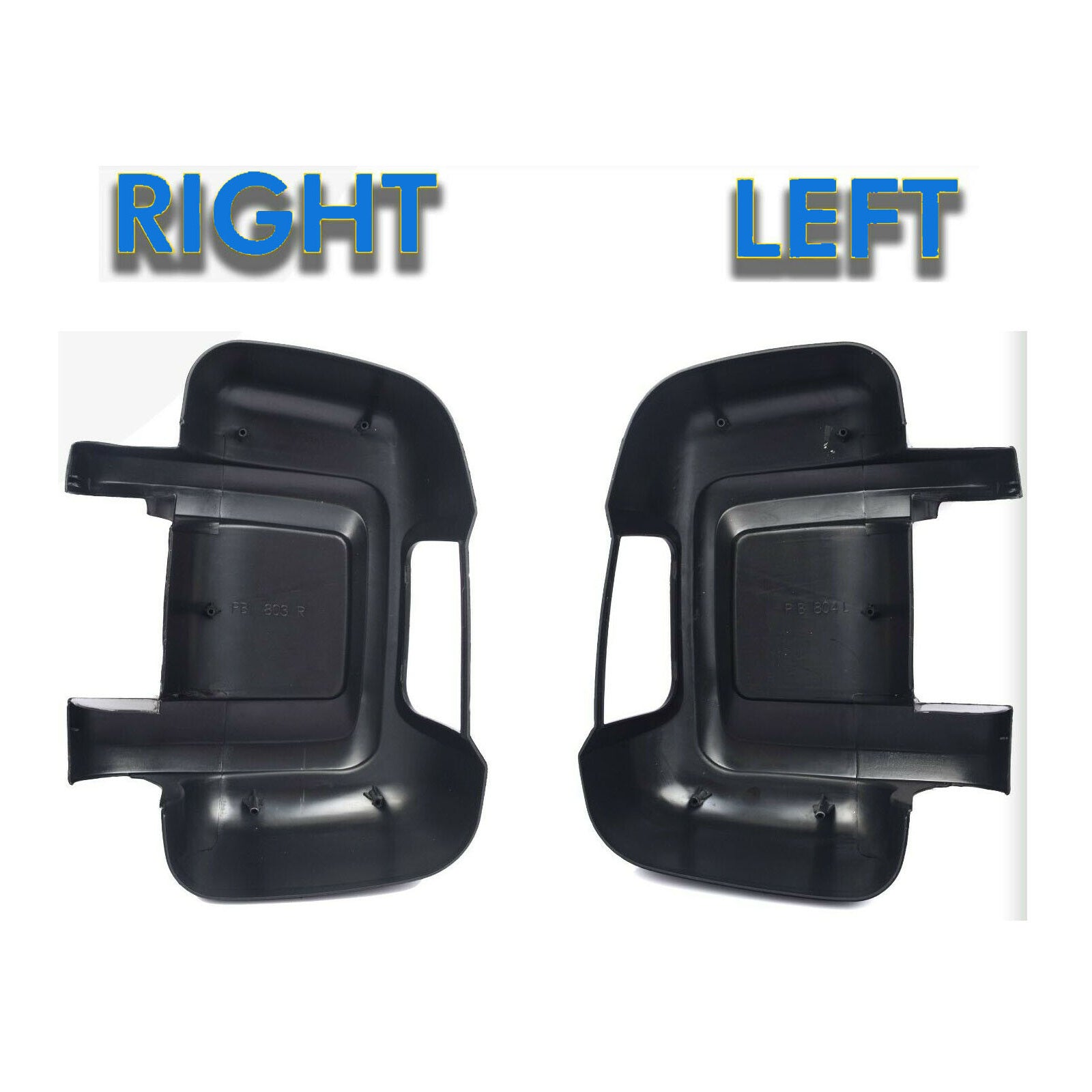 For Citroen Relay Fiat Ducato Peugeot Boxer Door Wing Mirror Cover Left & Right