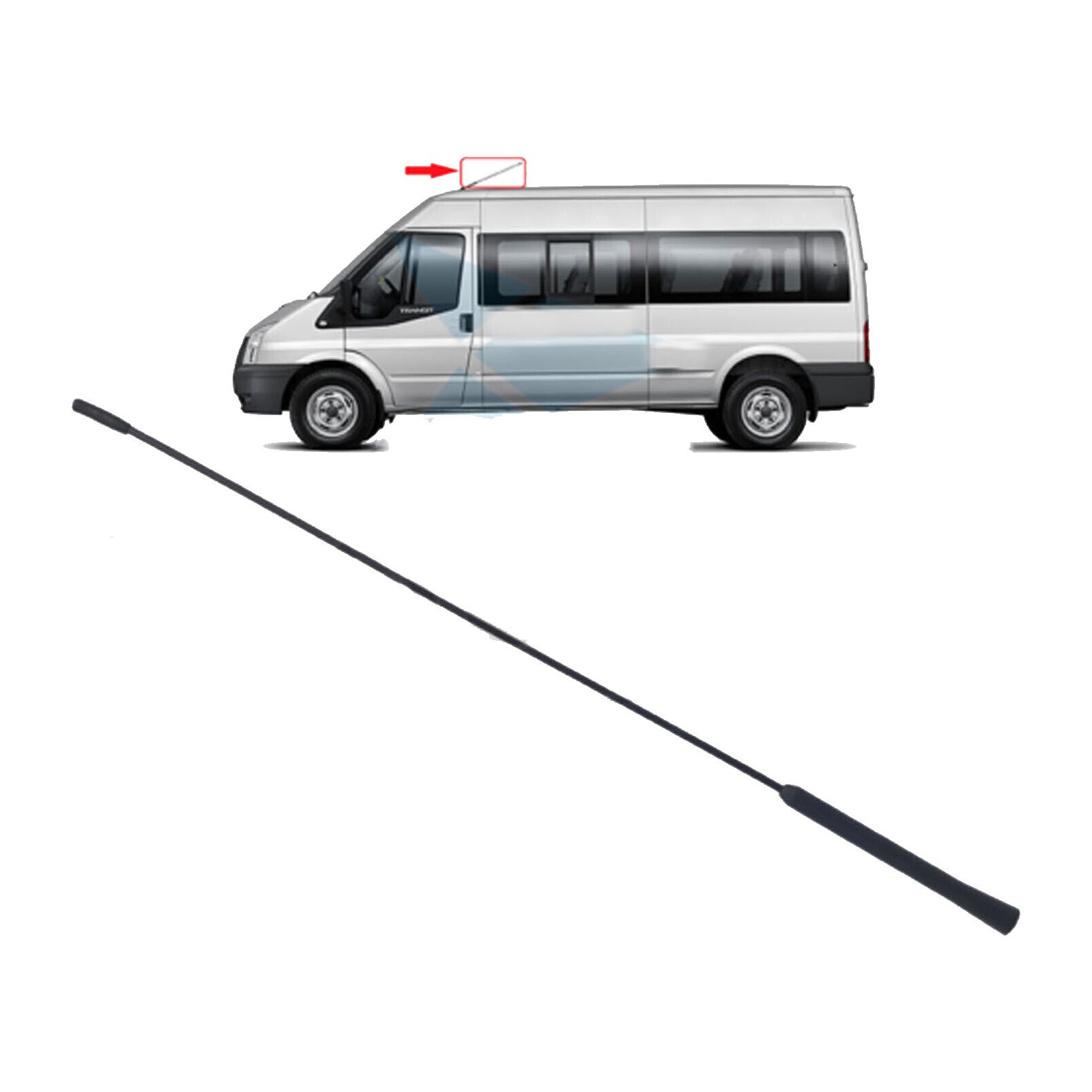 Antenna Aerial Rod For Ford Connect Mondeo Orion Puma Scorpio Transit MK6 MK7