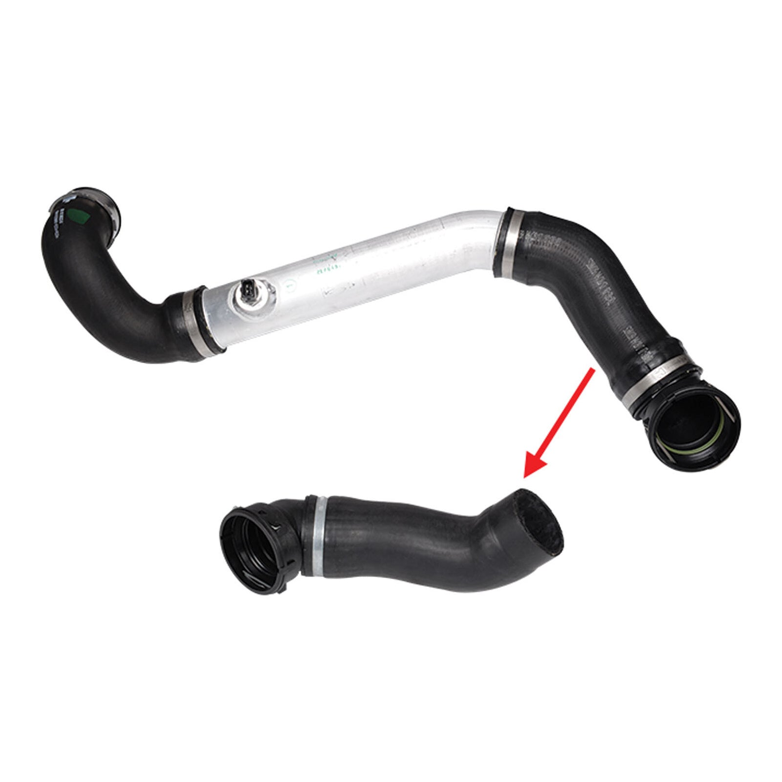 Intercooler Turbo Hose Pipe For Bmw X3 E83 2.0 Diesel 11613401557 11613450222