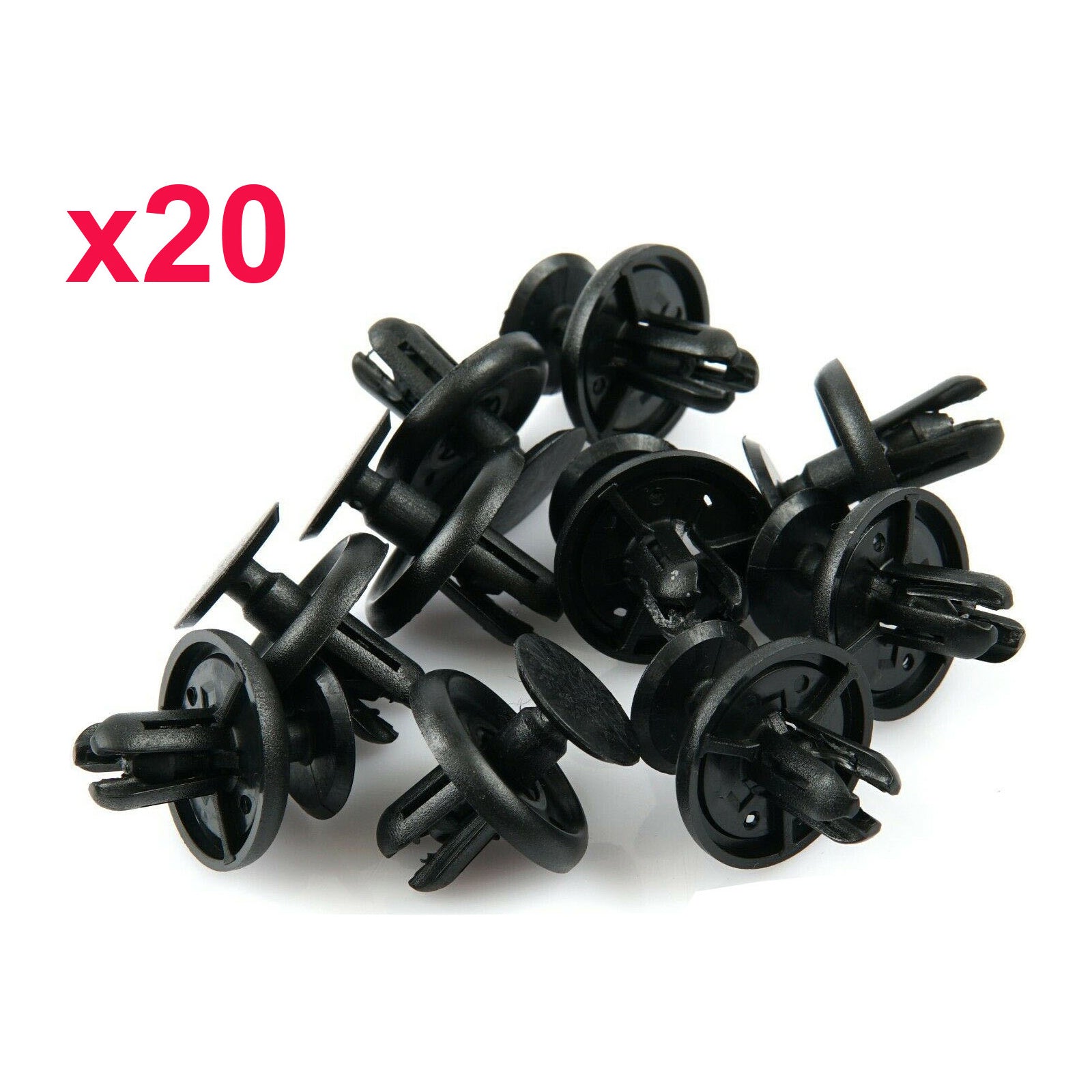 20X Plastic Clips Wheel Arch Inner Wing Lining Engine Shield Cover For Toyota