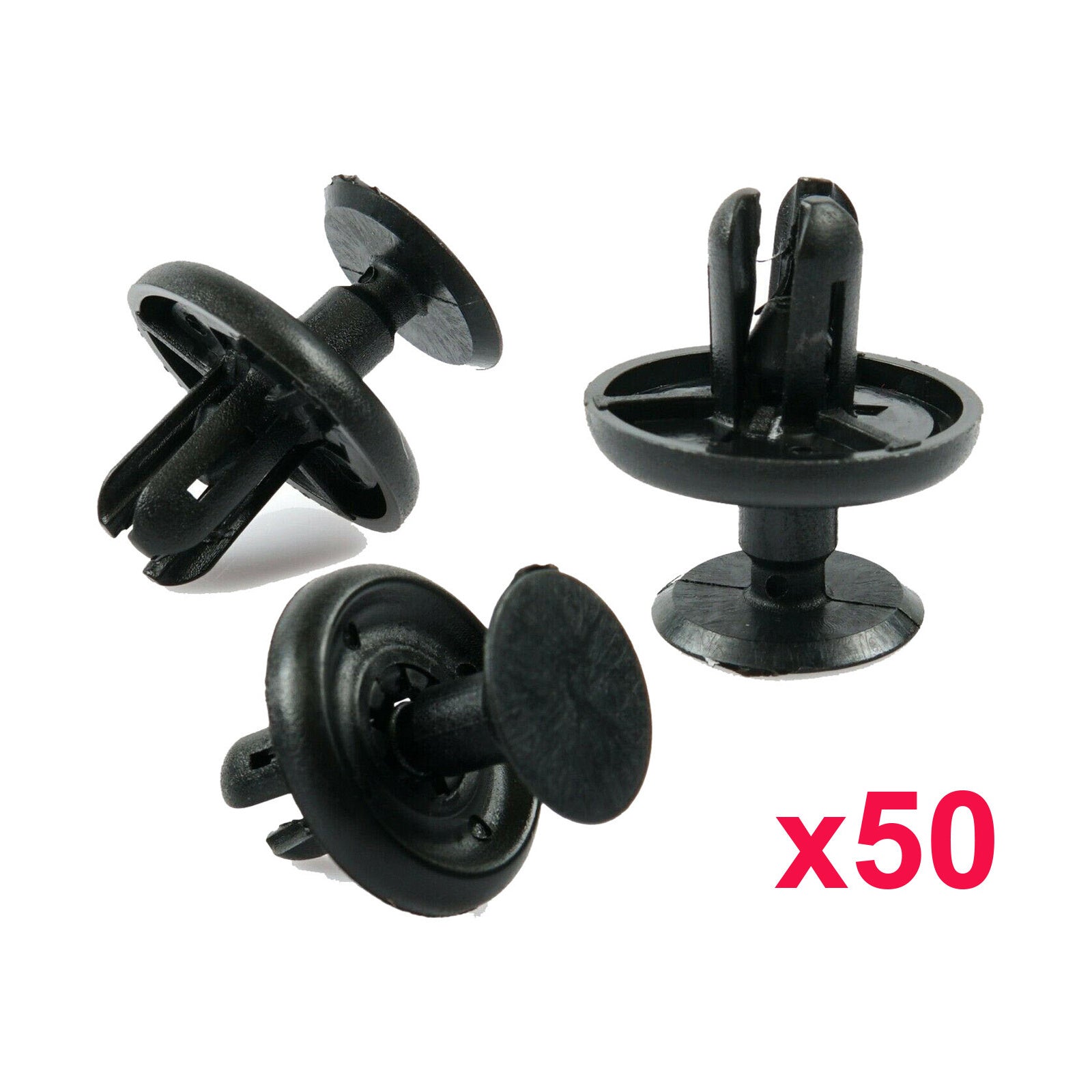 50X Plastic Clips Wheel Arch Inner Wing Lining Engine Shield Cover for Toyota