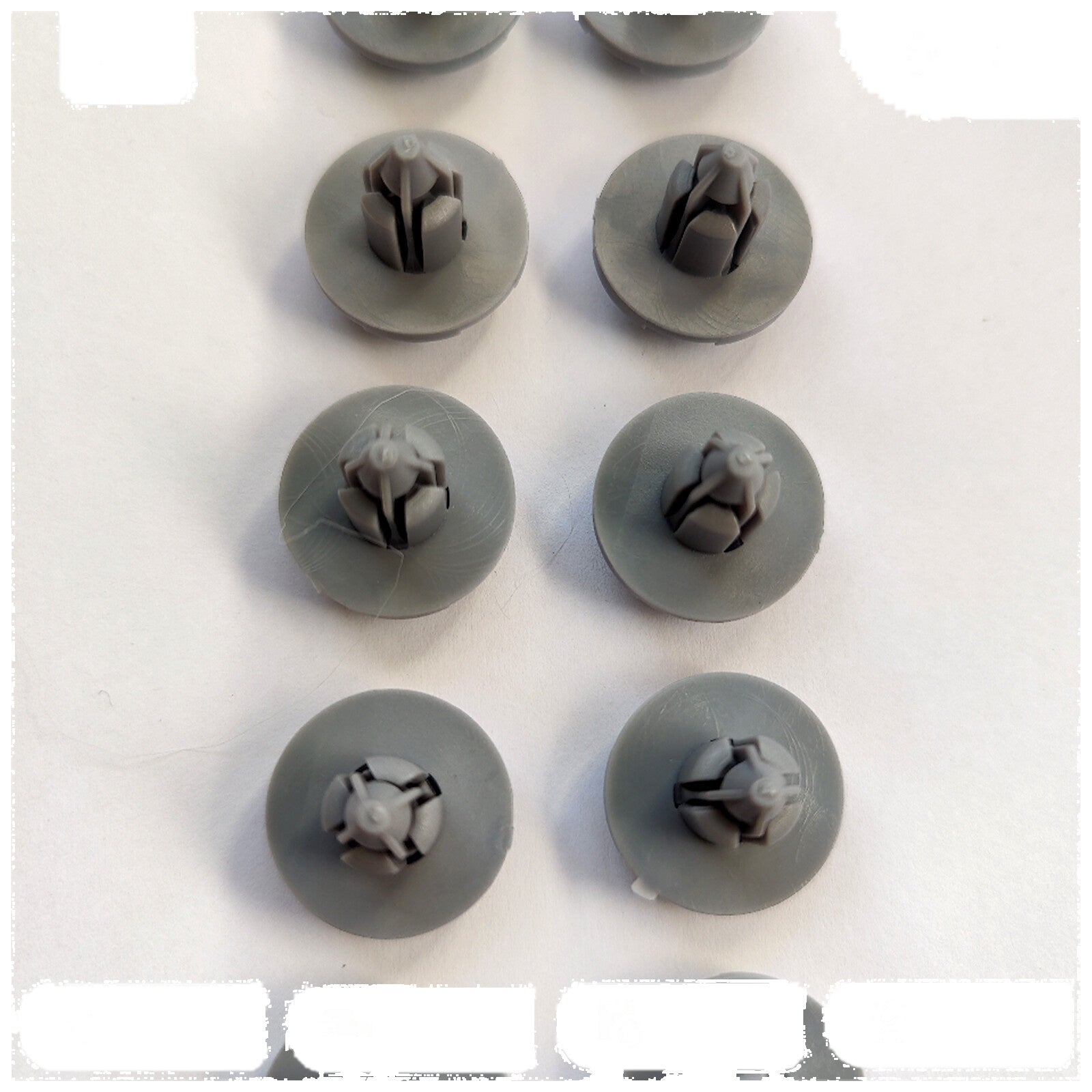 10X Wheel Arch Lining Splash Guard Bumper Plastic Rivet Trim Clips for Nissan