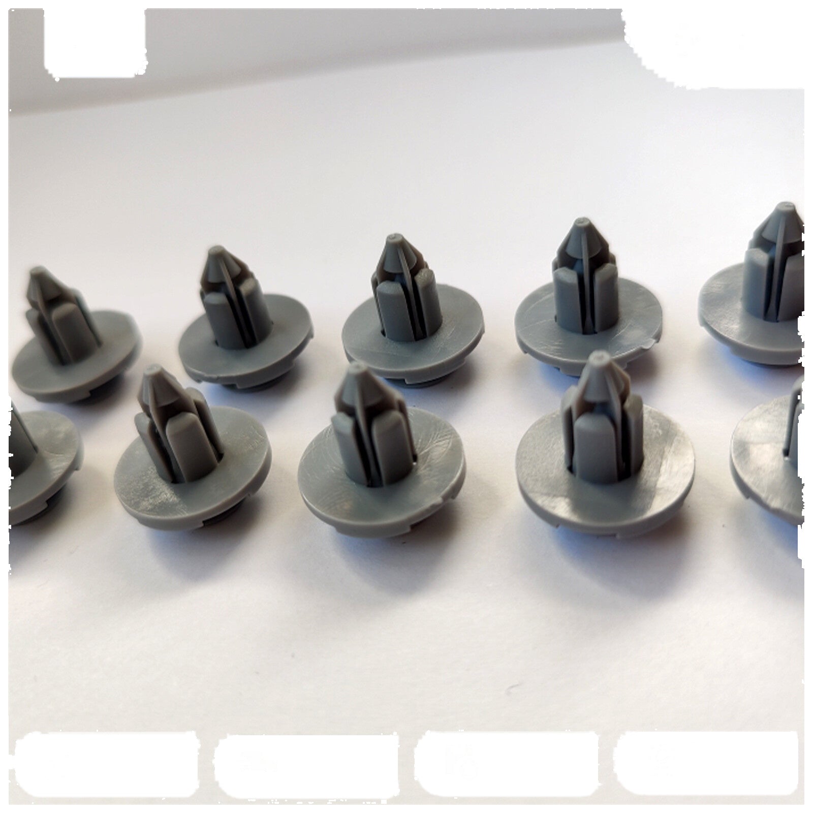 50X Wheel Arch Lining Splash Guard Bumper Plastic Rivet Trim Clips for Nissan