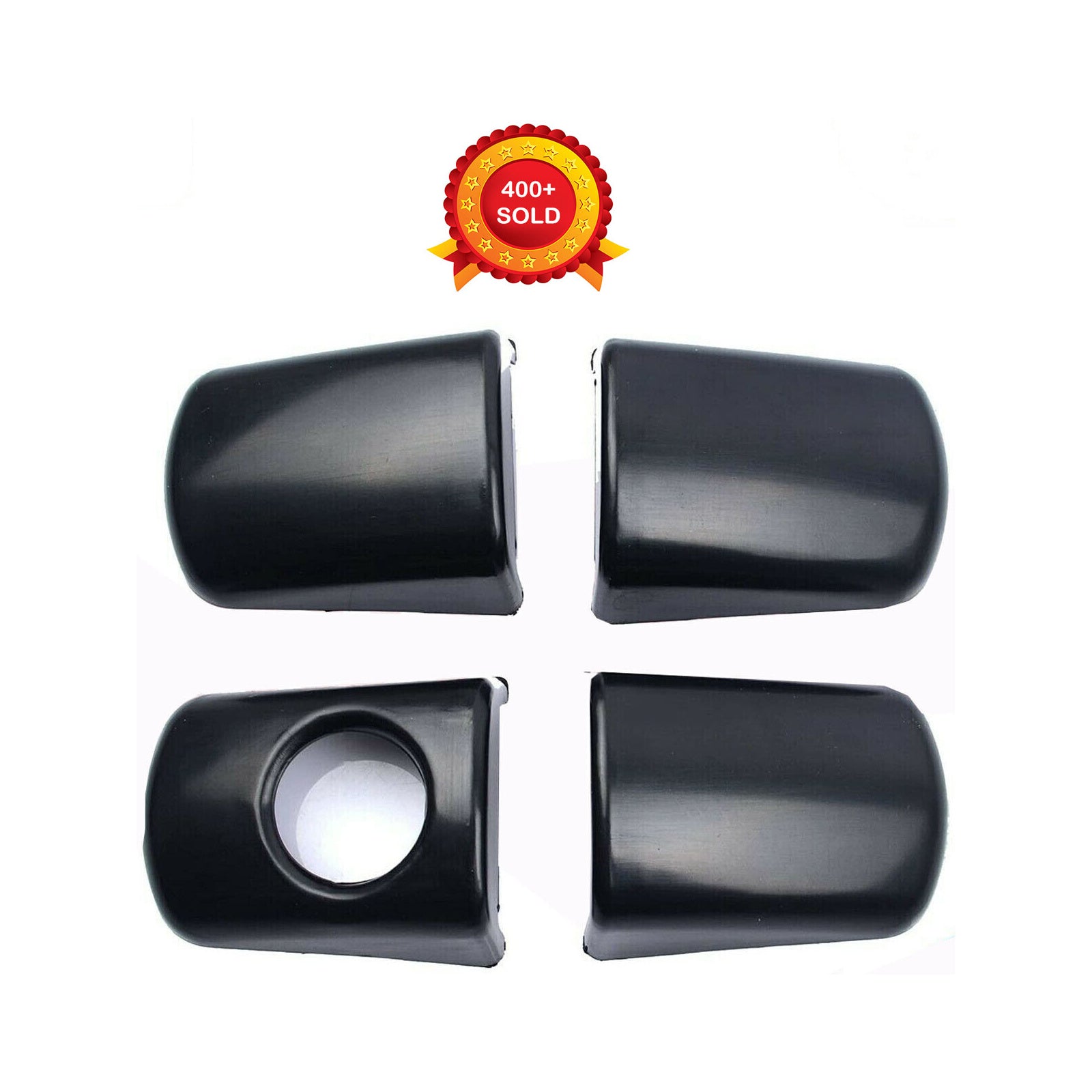 For Citroen Berlingo Peugeot Partner 4 Pcs Door Handle End Caps Trim Set 9101Ge