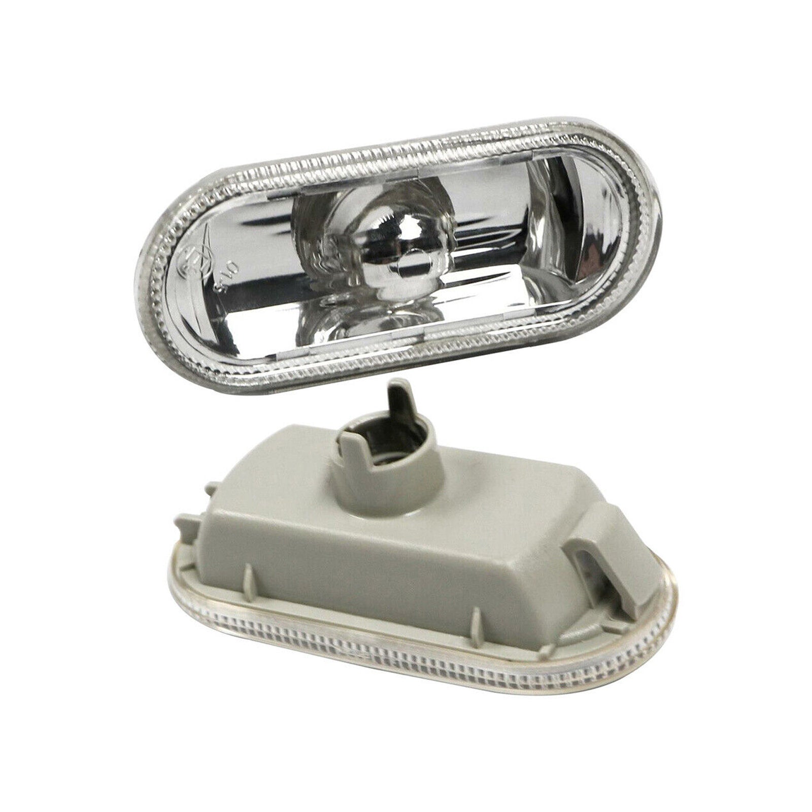 For VW Skoda Seat Ford Pair Crystal Clear Side Indicator Repeaters 1J0949117