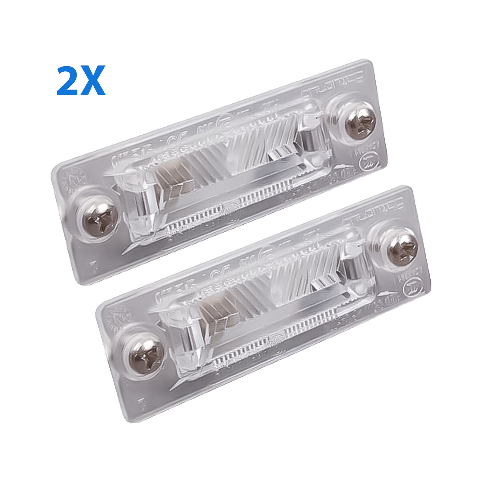 For Vw Passat Jetta Touran Skoda Superb 2X Rear Number Plate Lamp Light R L