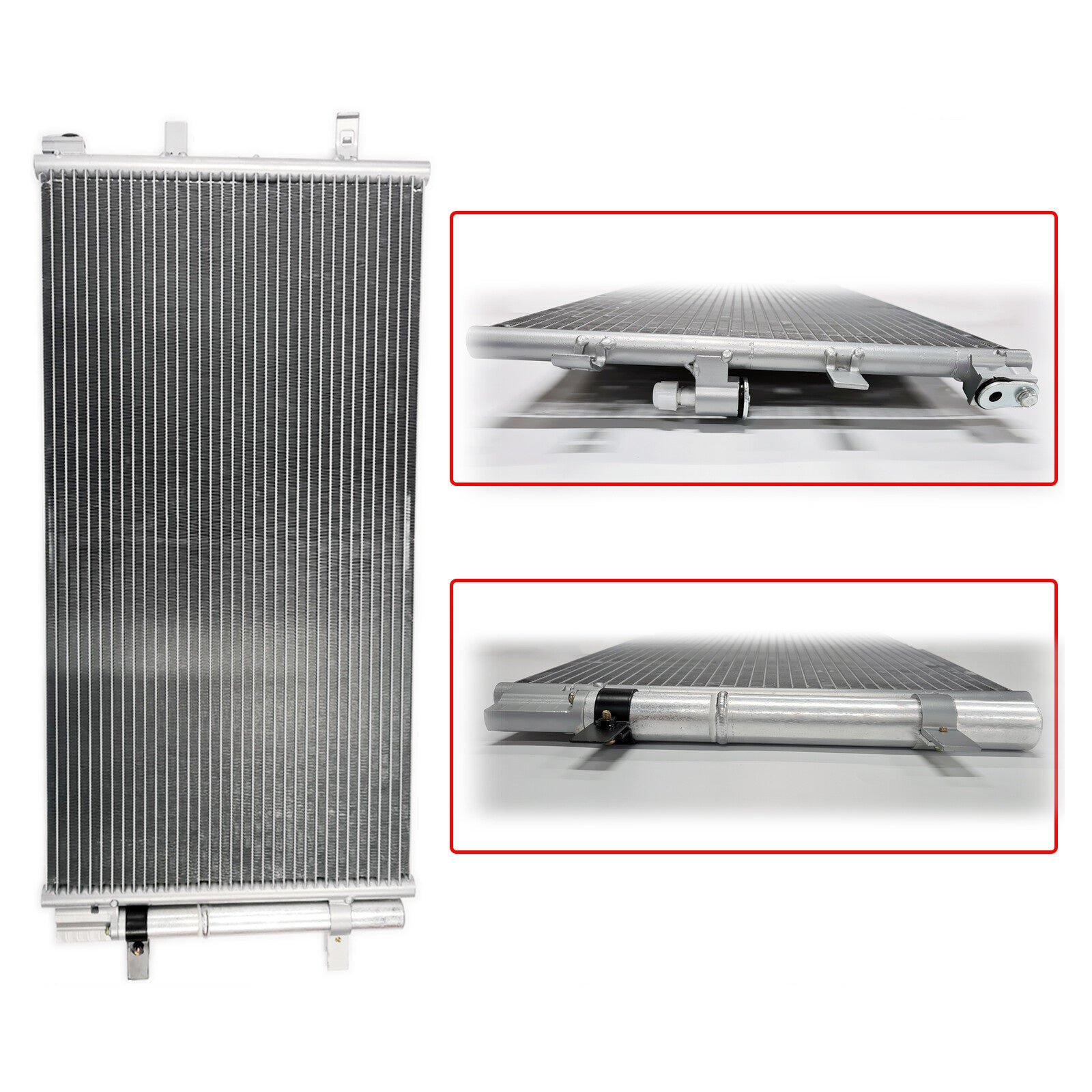 Condenser Fits Audi A4 A5 A6 A7 Q5 S4 S6 Porsche Macan 4G0260403N 4G0260403Q
