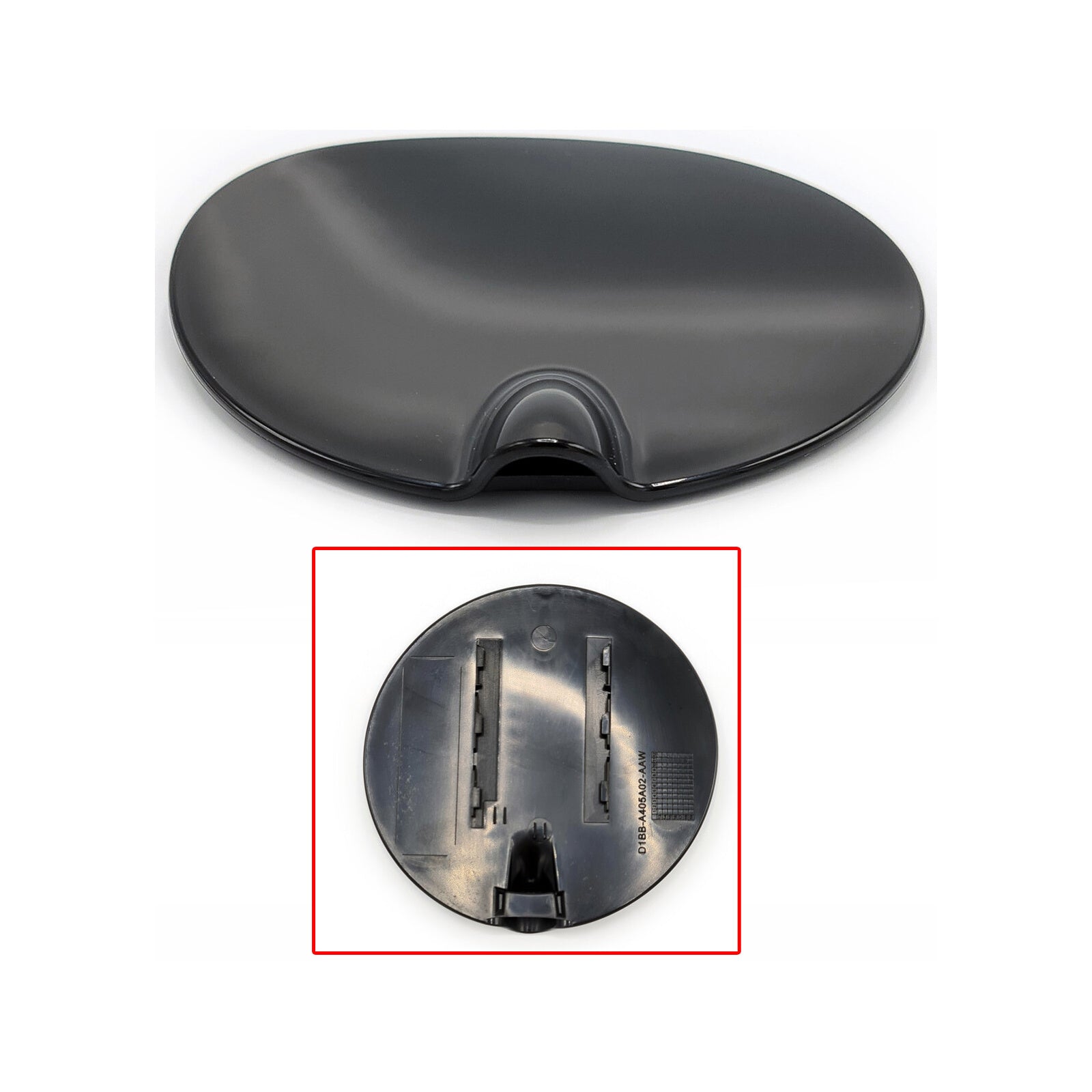 Petrol Fuel Flap Cap Cover Door Black For Ford Fiesta Mk7 1866686 2008 2012