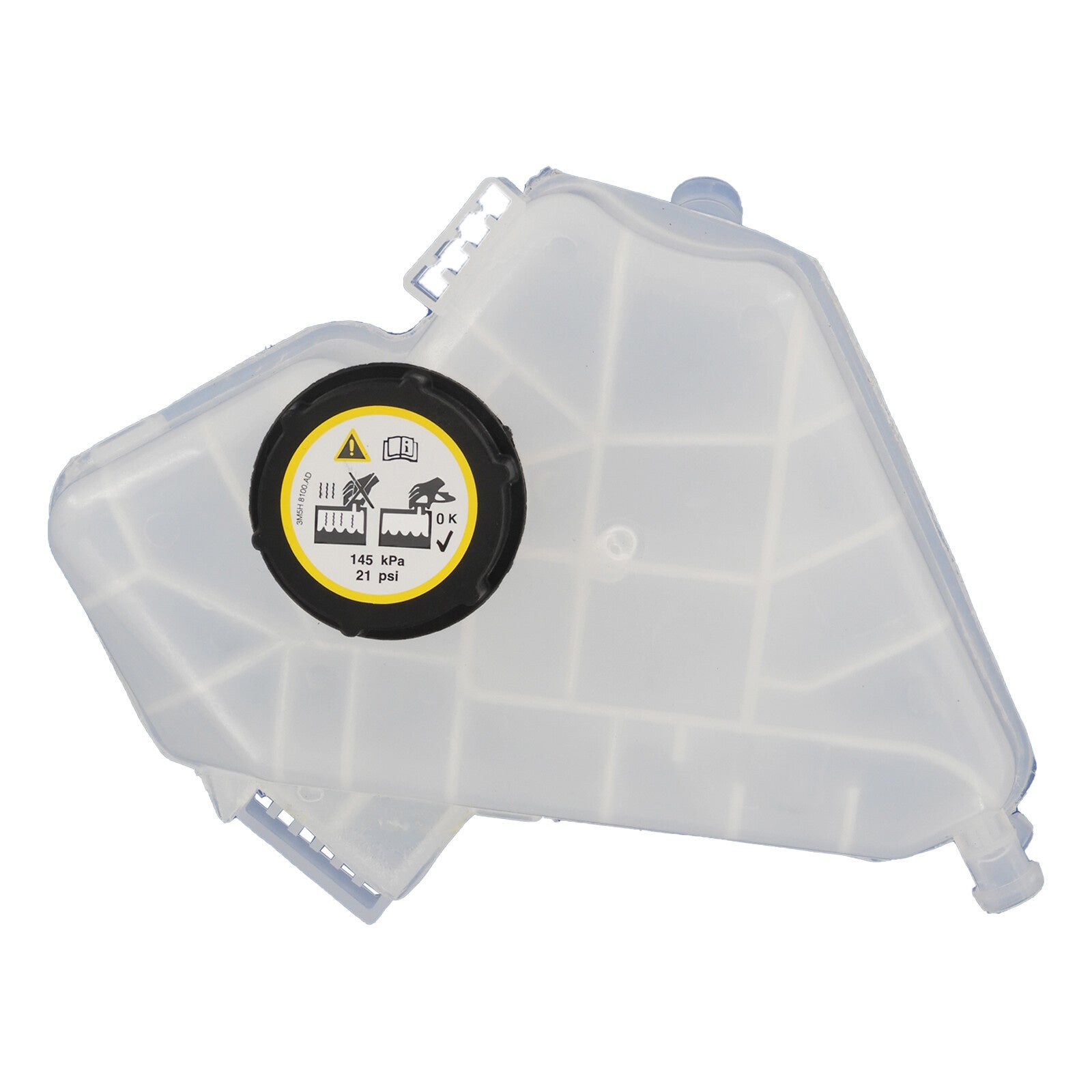 Radiator Coolant Expansion Header Tank and Cap For Ford Fiesta Mk7 08 On 1504818