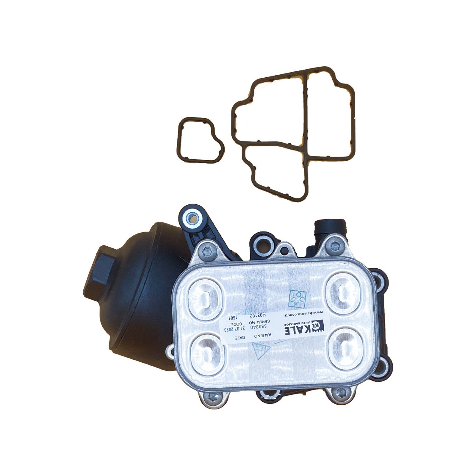 FOR VW SKODA SEAT 1.2 TDI OIL FILTER HOUSING WITH COOLER, CAP & GASKET 03P115389