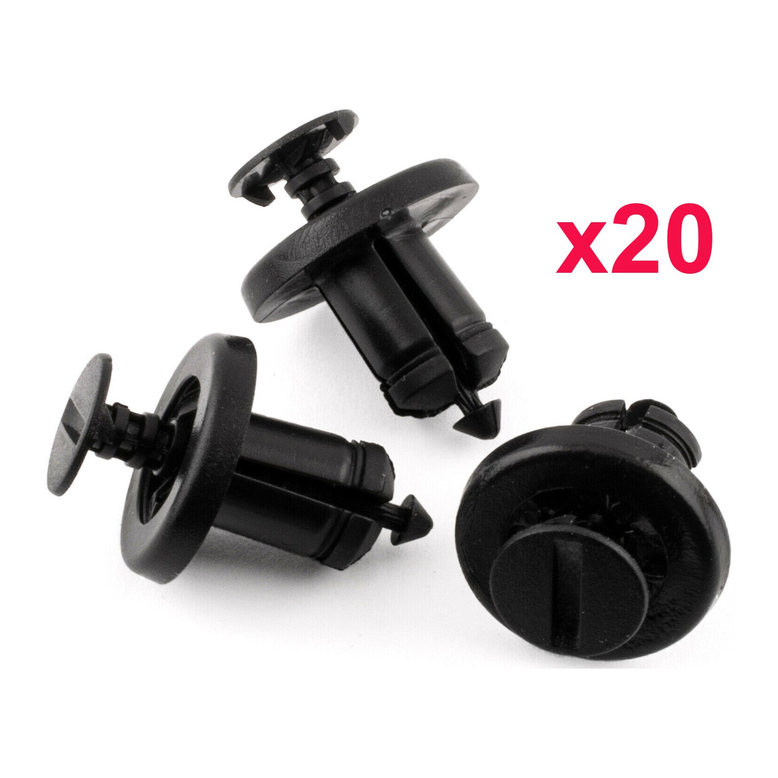 20x Bumper Fastener Clips Wheel Arch Linings & Trims for Micra Note Qashqai