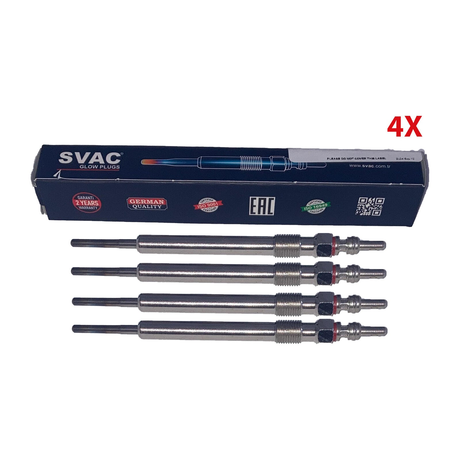 4X Heater Glow Plugs For Skoda Octavia Superb Fabia Seat Leon Ibiza Altea Exeo