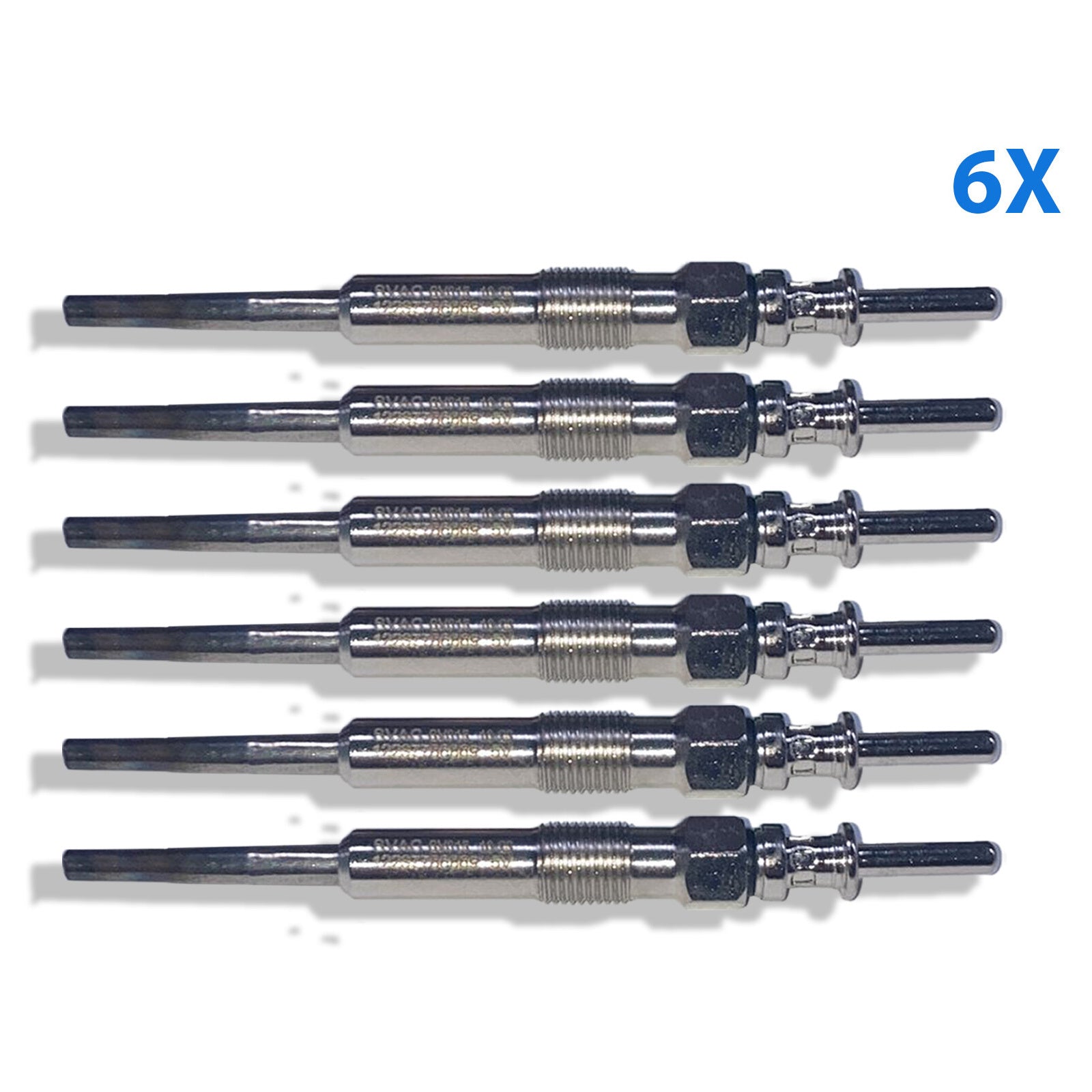 6X Heater Glow Plugs For BMW E87 E46 E53 E60 E61 E70 E83 E90 E91 E92 E93 Diesel