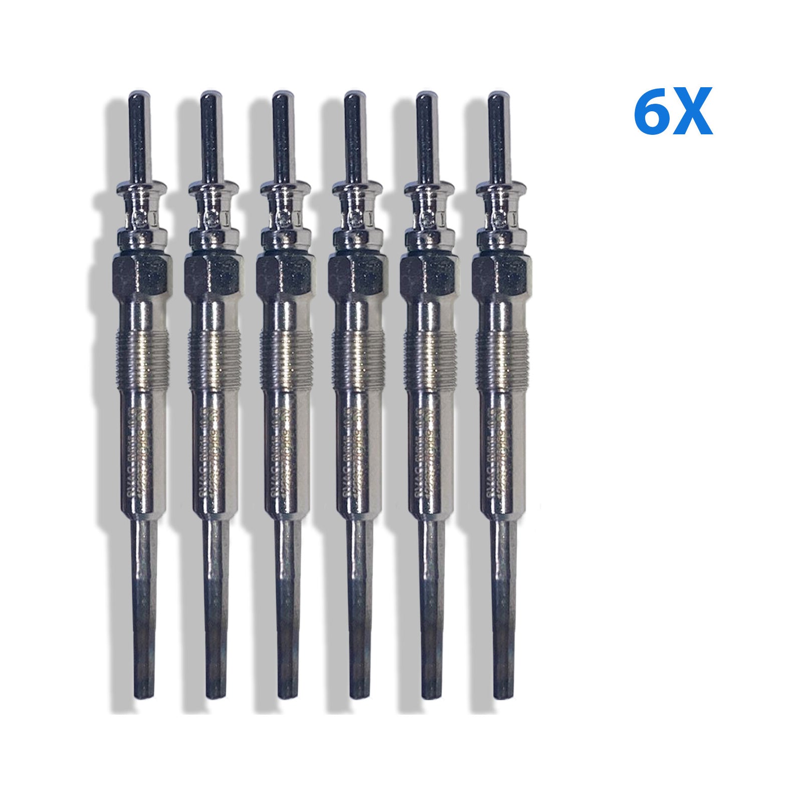 6X Heater Glow Plugs For BMW E87 E46 E53 E60 E61 E70 E83 E90 E91 E92 E93 Diesel