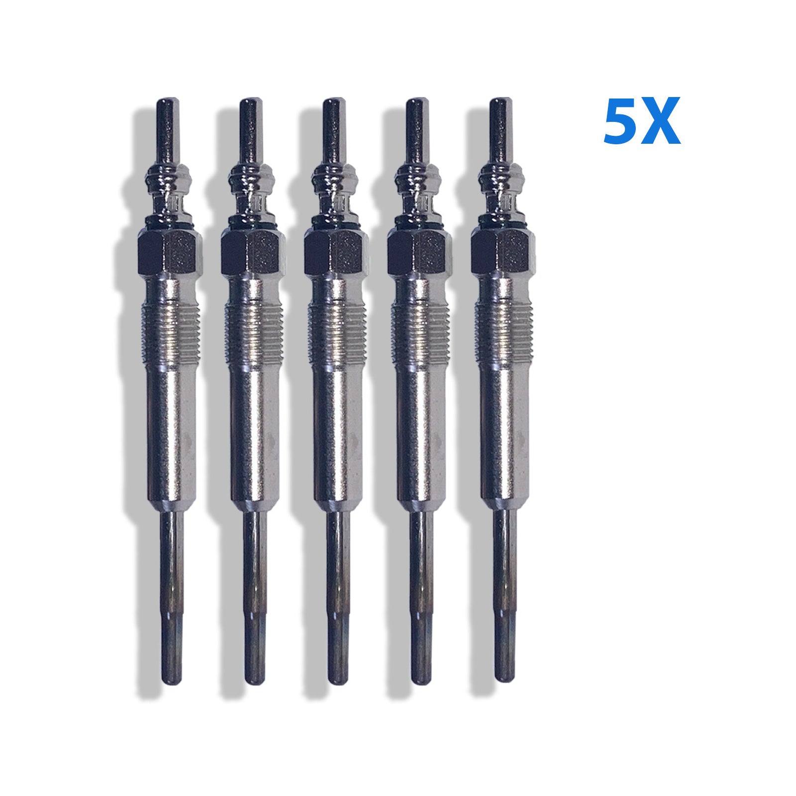 5X Heater Glow Plugs For VW Transporter T5 Multivan Crafter 2.5 TDI Touareg