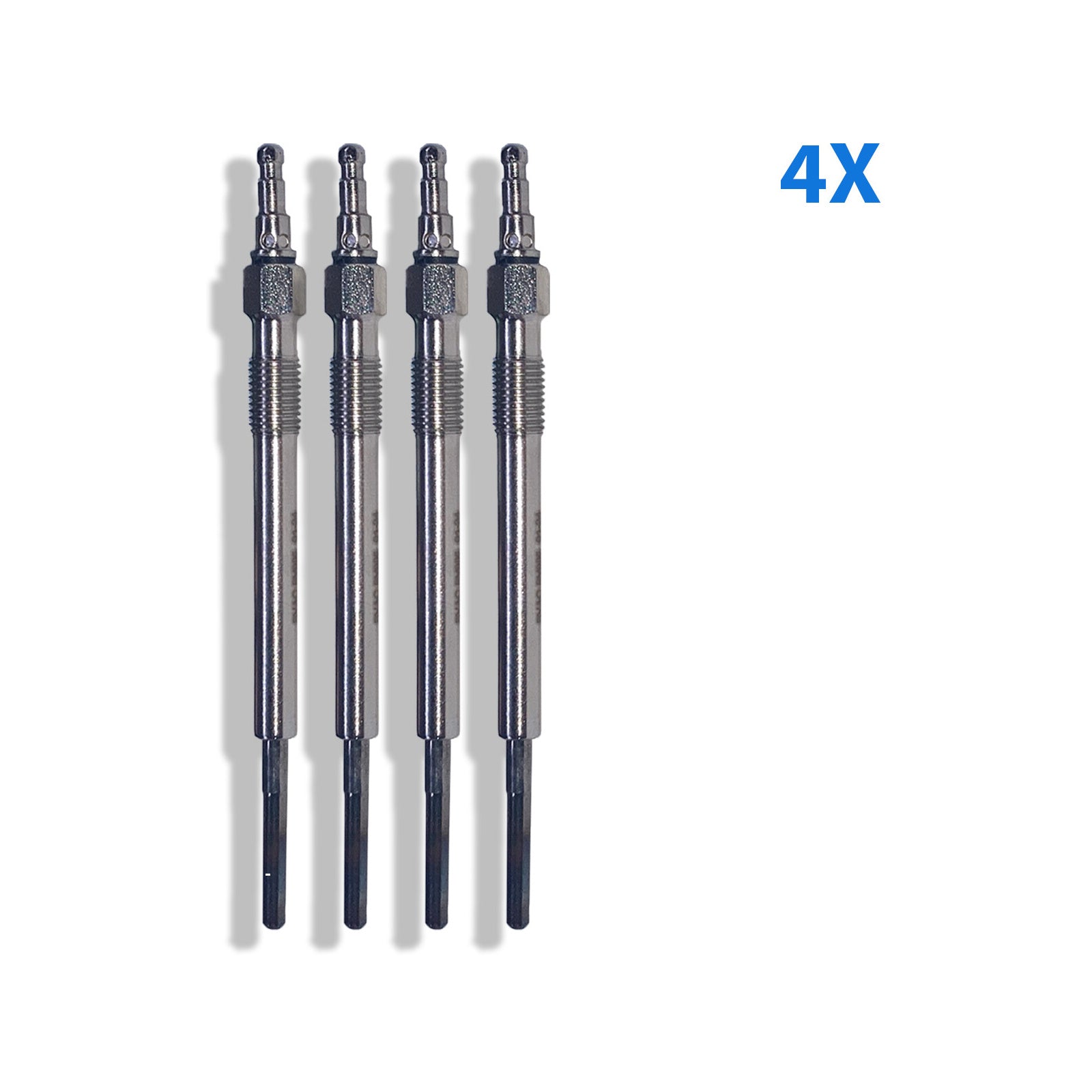 4X Heater Glow Plugs For N10579802 68000913AA 32017515 DG 190 0100266004