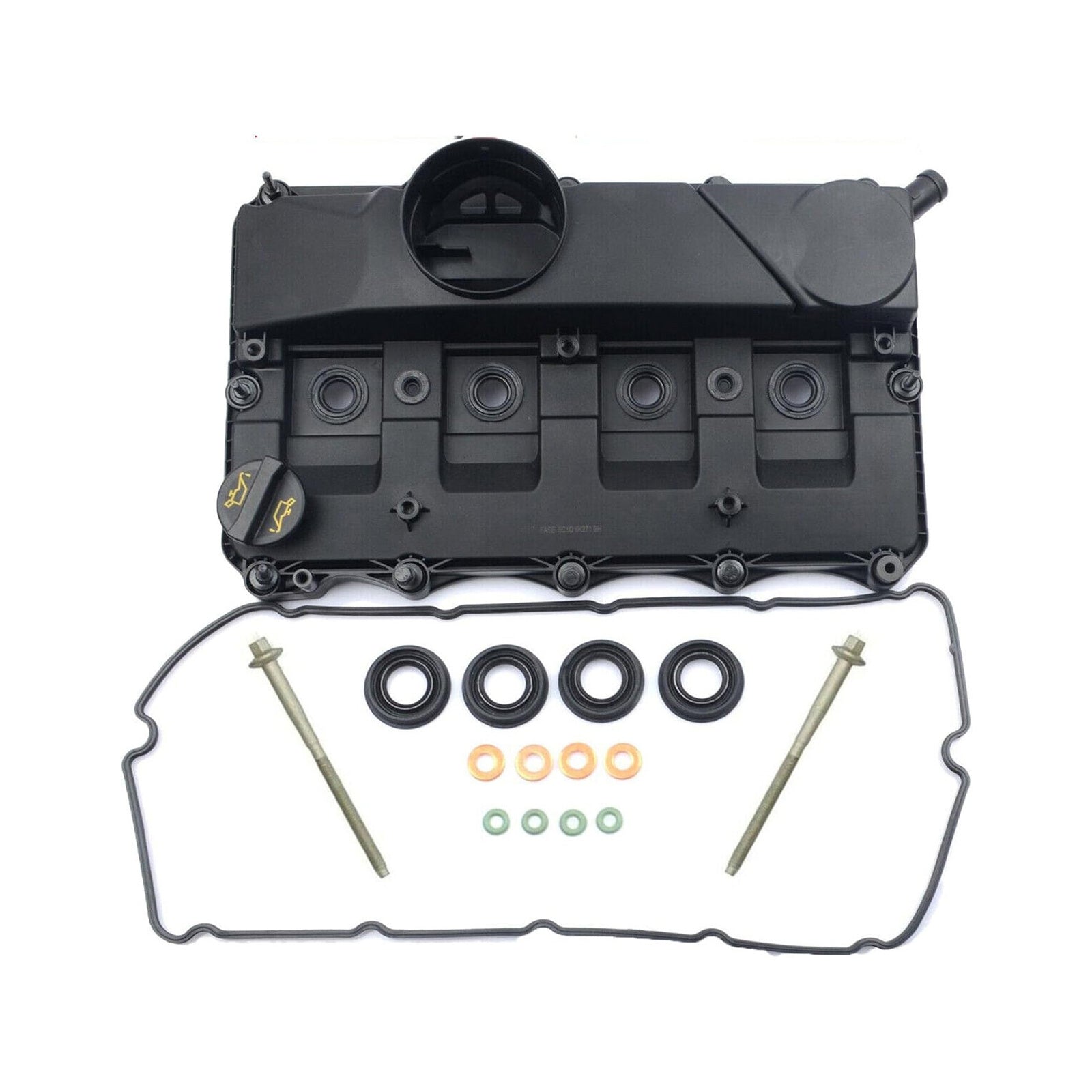 Rocker Cover Fwd Camshaft Cover Injector Seals Bolts For Ford Transit Mk7 2.2