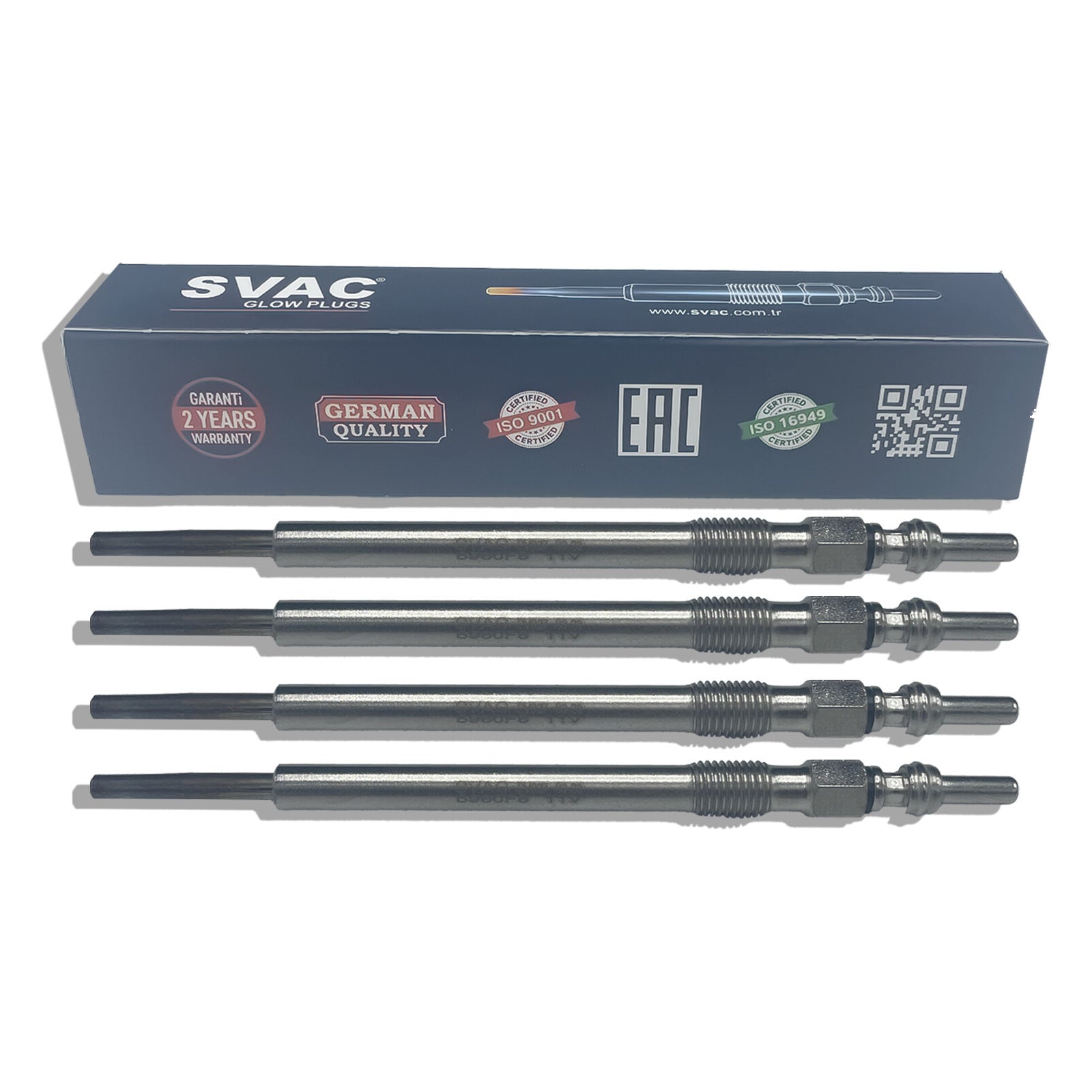 4X Heater Glow Plugs For Land Rover Discovery Mk3 Mk4 2.7 Td Range Rover 1354289