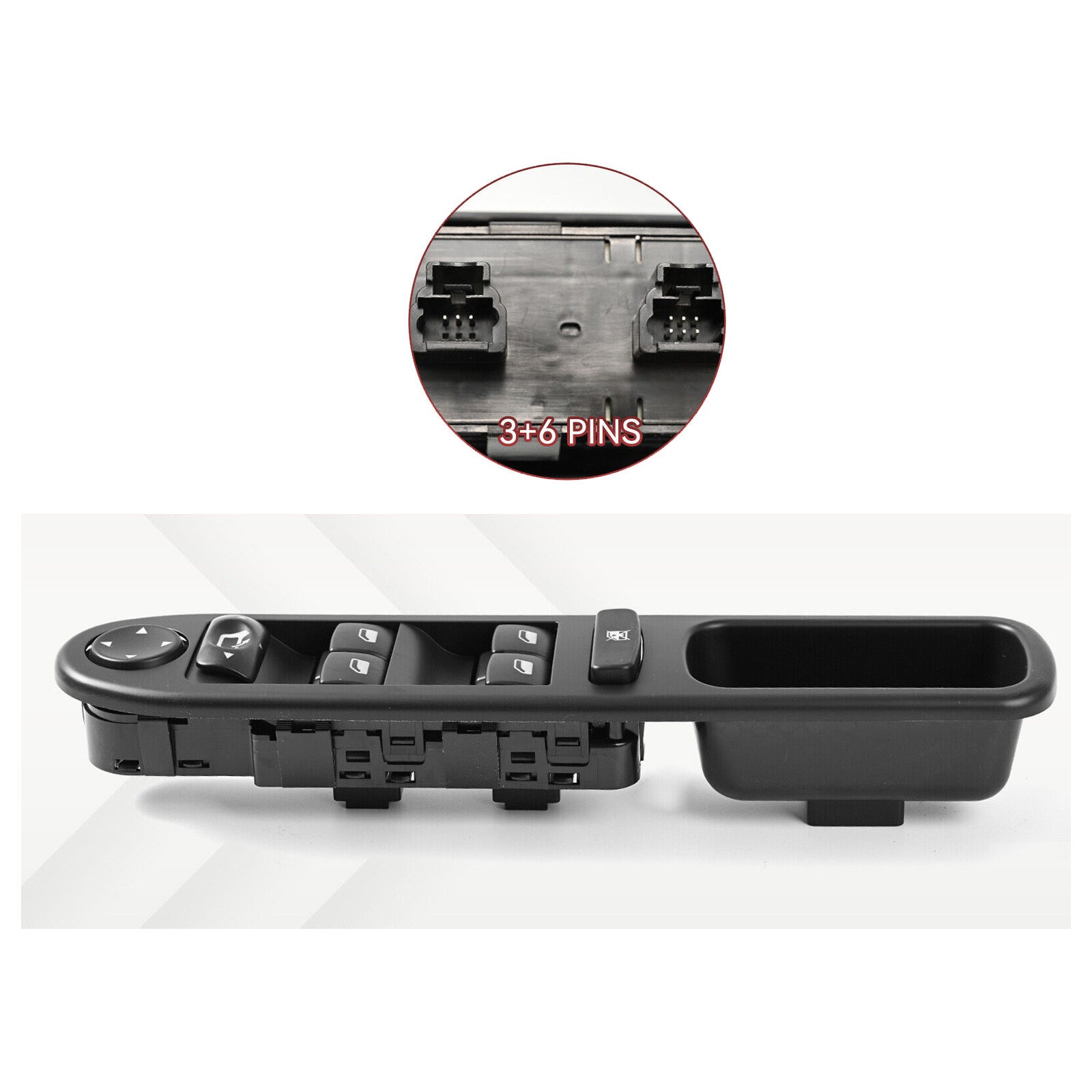 Window Main Control Switch Driver Side For Peugeot 307CC 307SW 6554.KT 6554KT